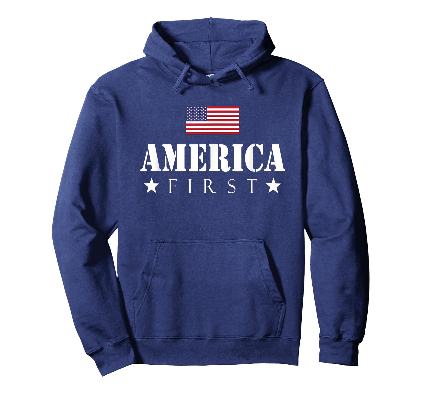 America First AmericaFirst USA Flag American Pride July 4th T-Shirt