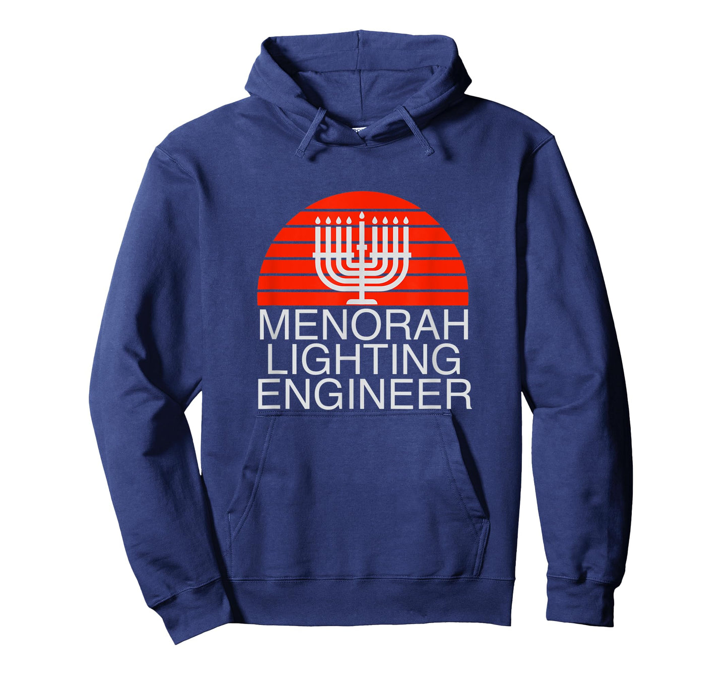 Hanukkah Lighting Engineer Funny Menorah Jewish Holiday Gift T-Shirt