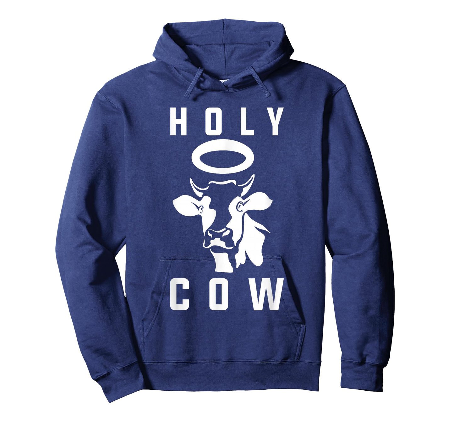 Funny Cow Design Holy Cow Play on Words Farming Pun Nerd T-Shirt