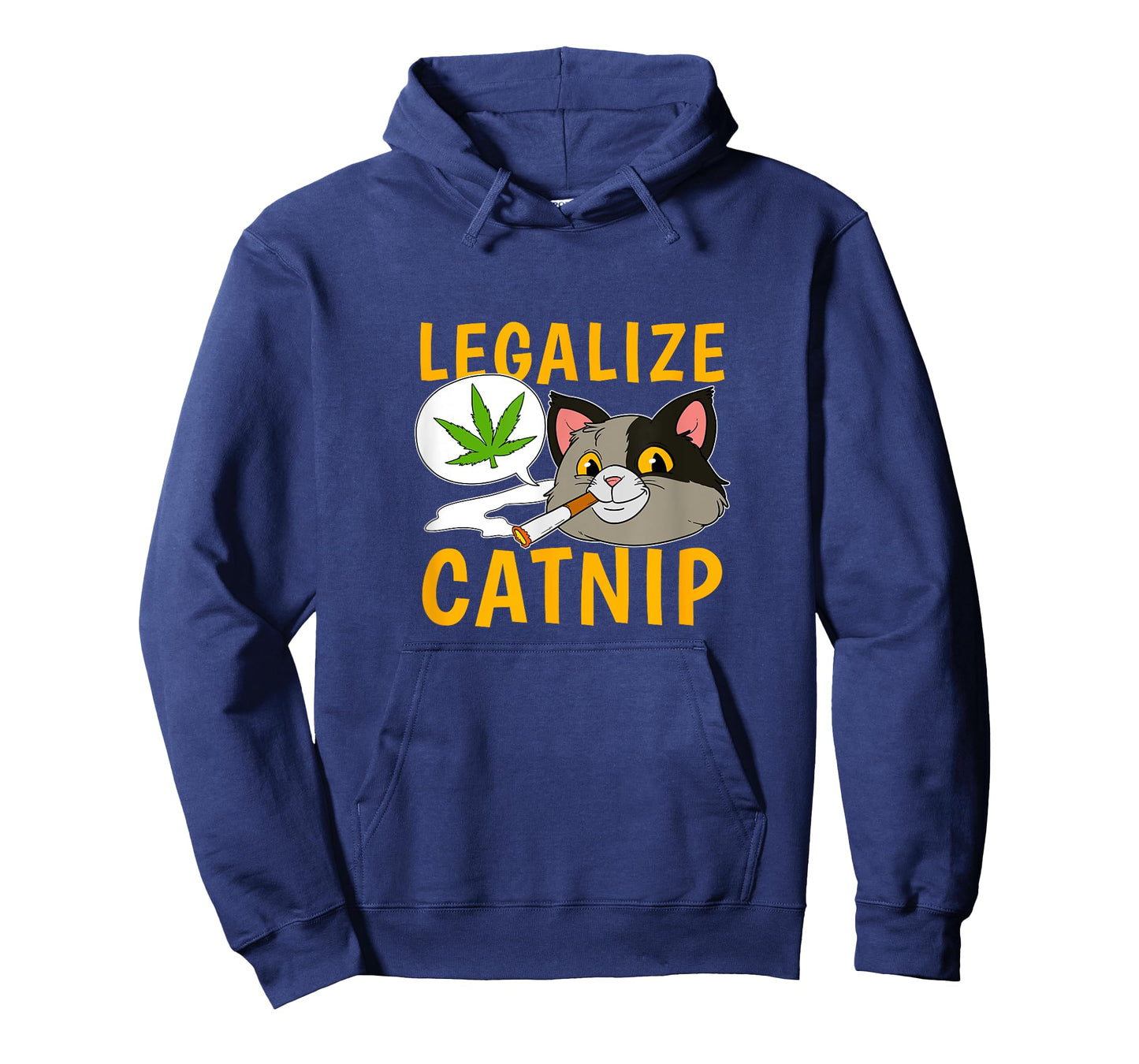 Legalize Catnip Joint Cannabis Cat Smoking Weed Kitten Men Women T-Shirt