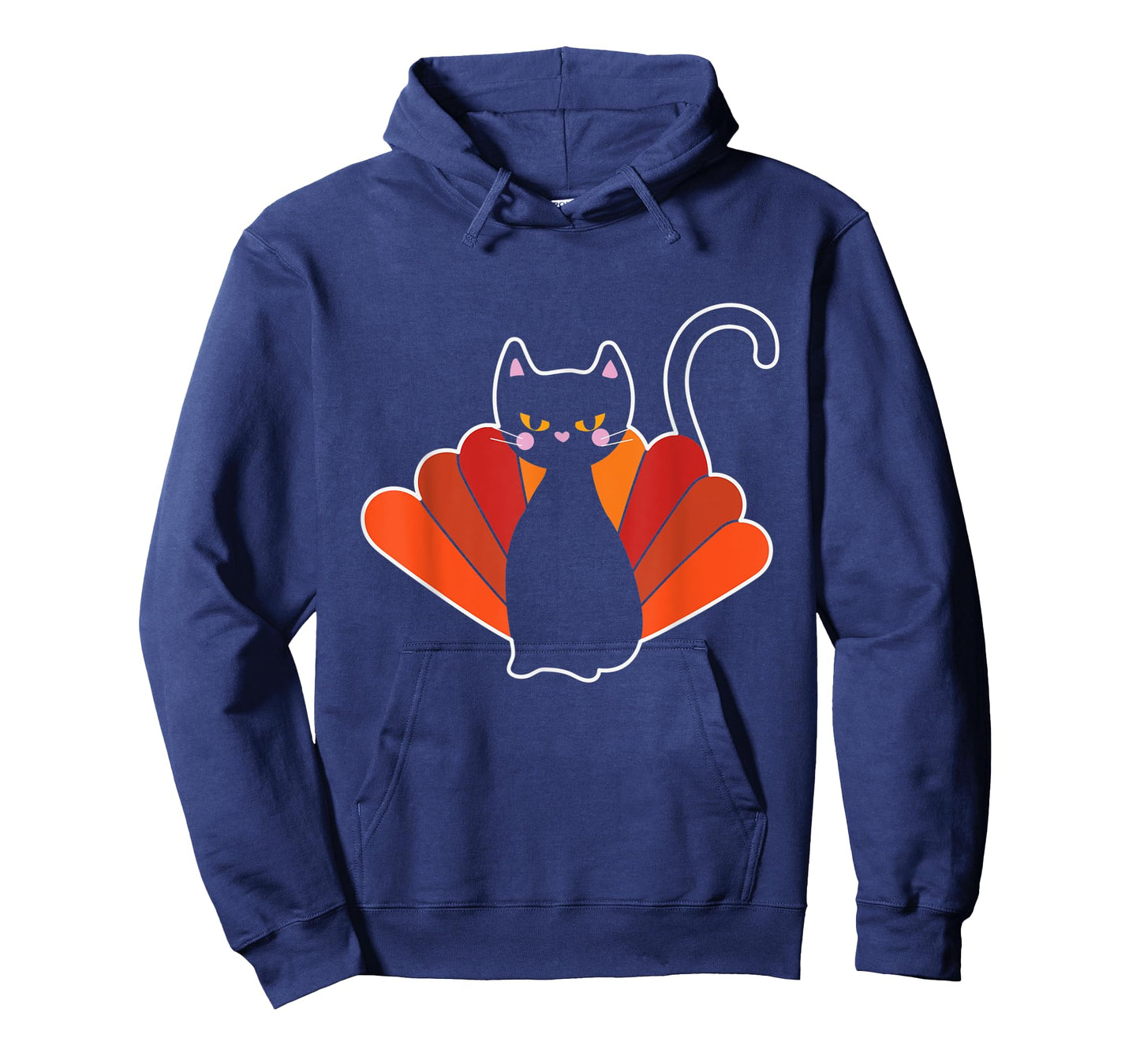 Thanksgiving Turkey Cat Kitten Thankful T-Shirt