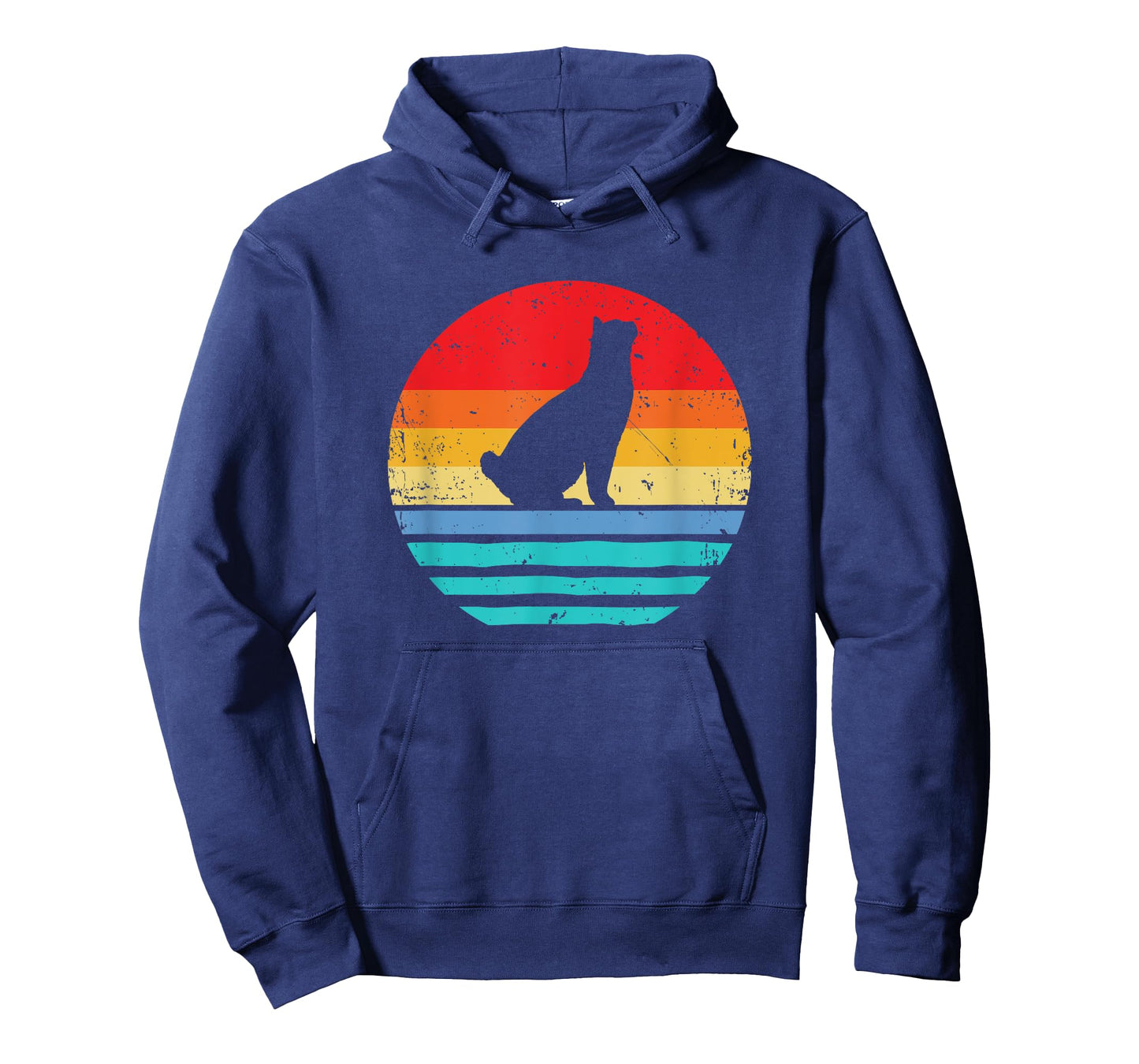 Manx Cat Shirt for Cat People Vintage Sunset Retro Cat T-Shirt