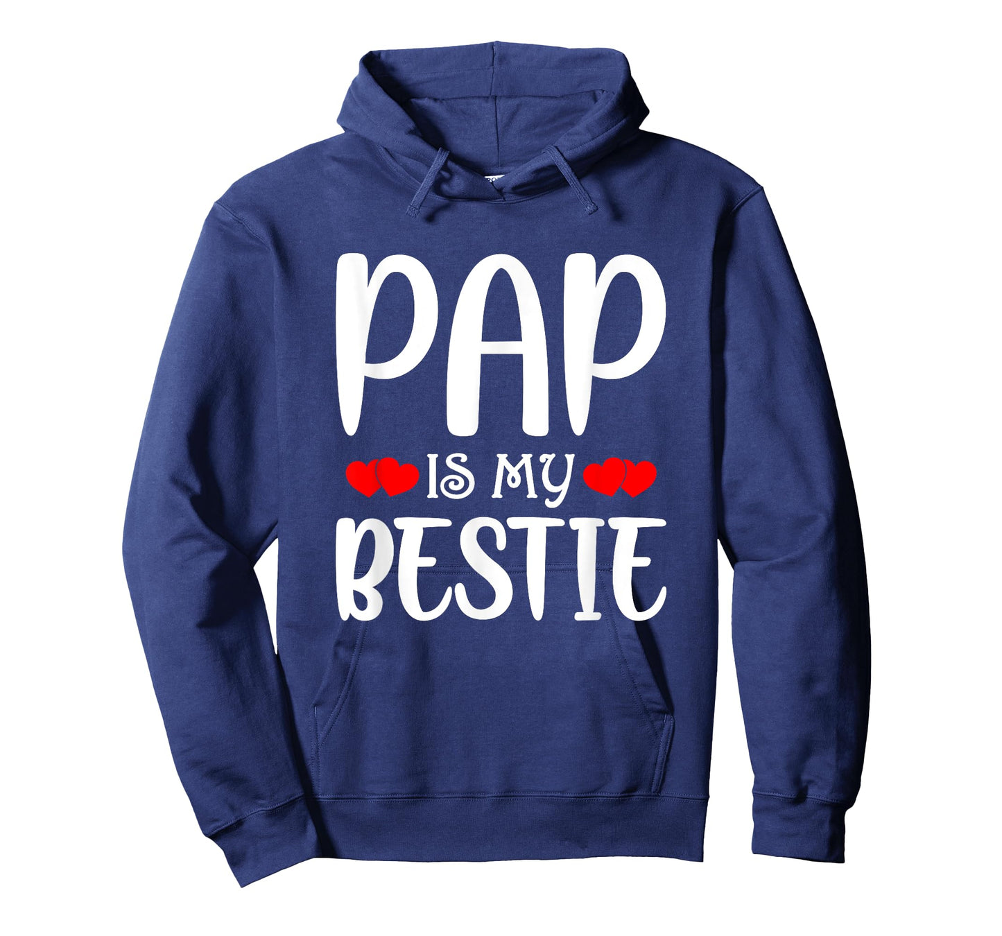 Pap Is My Bestie Toddler Design from Grandma Grandpa T-Shirt