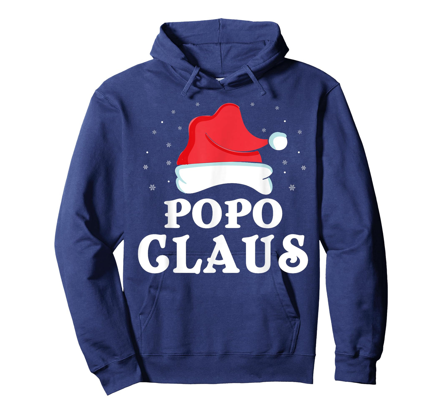 Popo Claus Christmas Gift Funny Family Group Matching Pajama T-Shirt