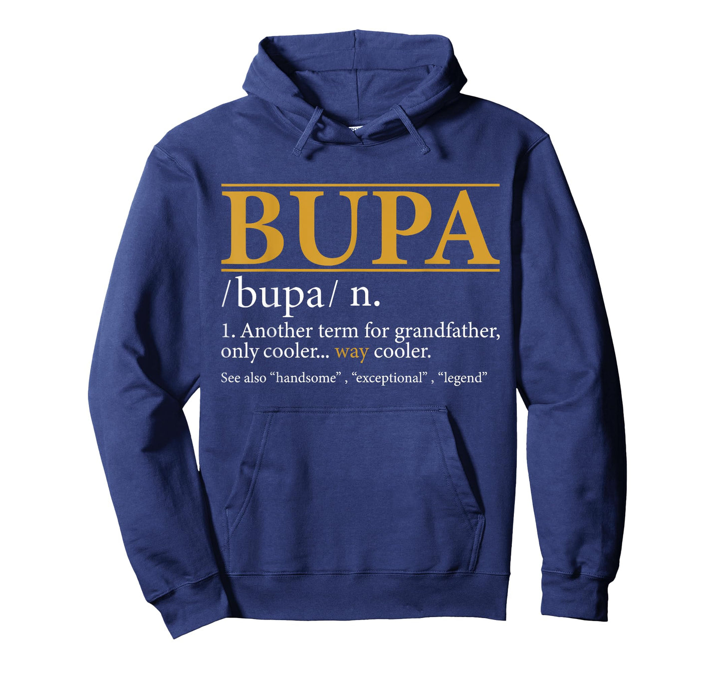 Funny BUPA definition Fathers day gift Grandpa gift T-Shirt