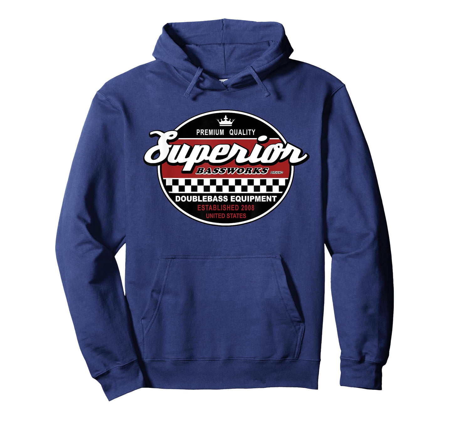 Superior Bassworks Red Logo - Upright Double Bass T-Shirt