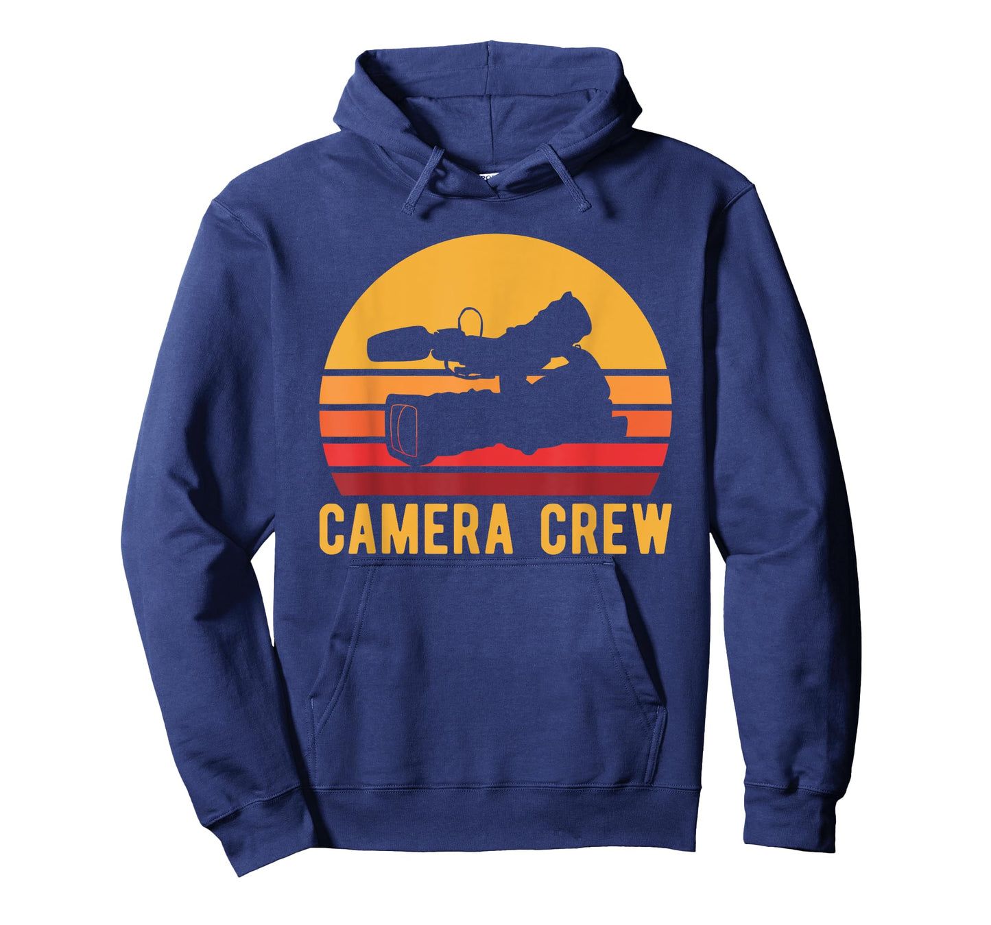 Retro Camera Crew Vintage Cinema Production T-Shirt