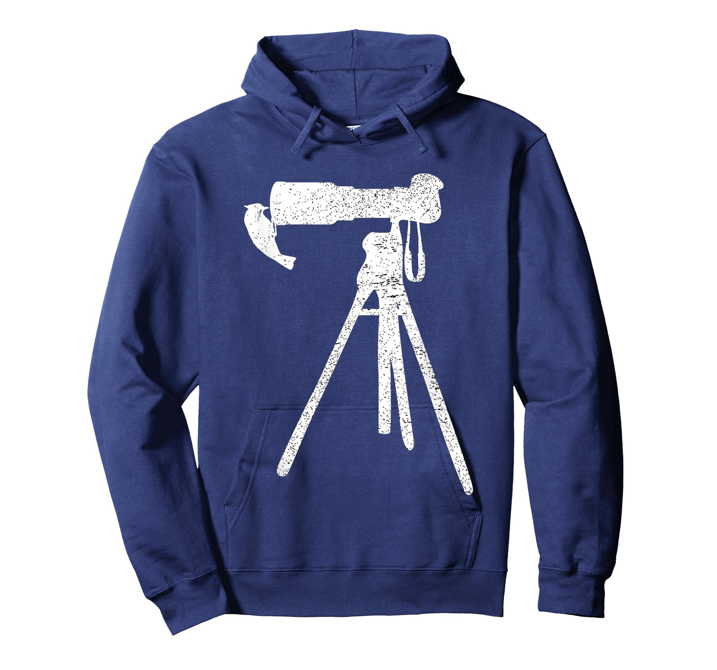 Retro Vintage Distressed Bird Photographer Wildlife Print T-Shirt
