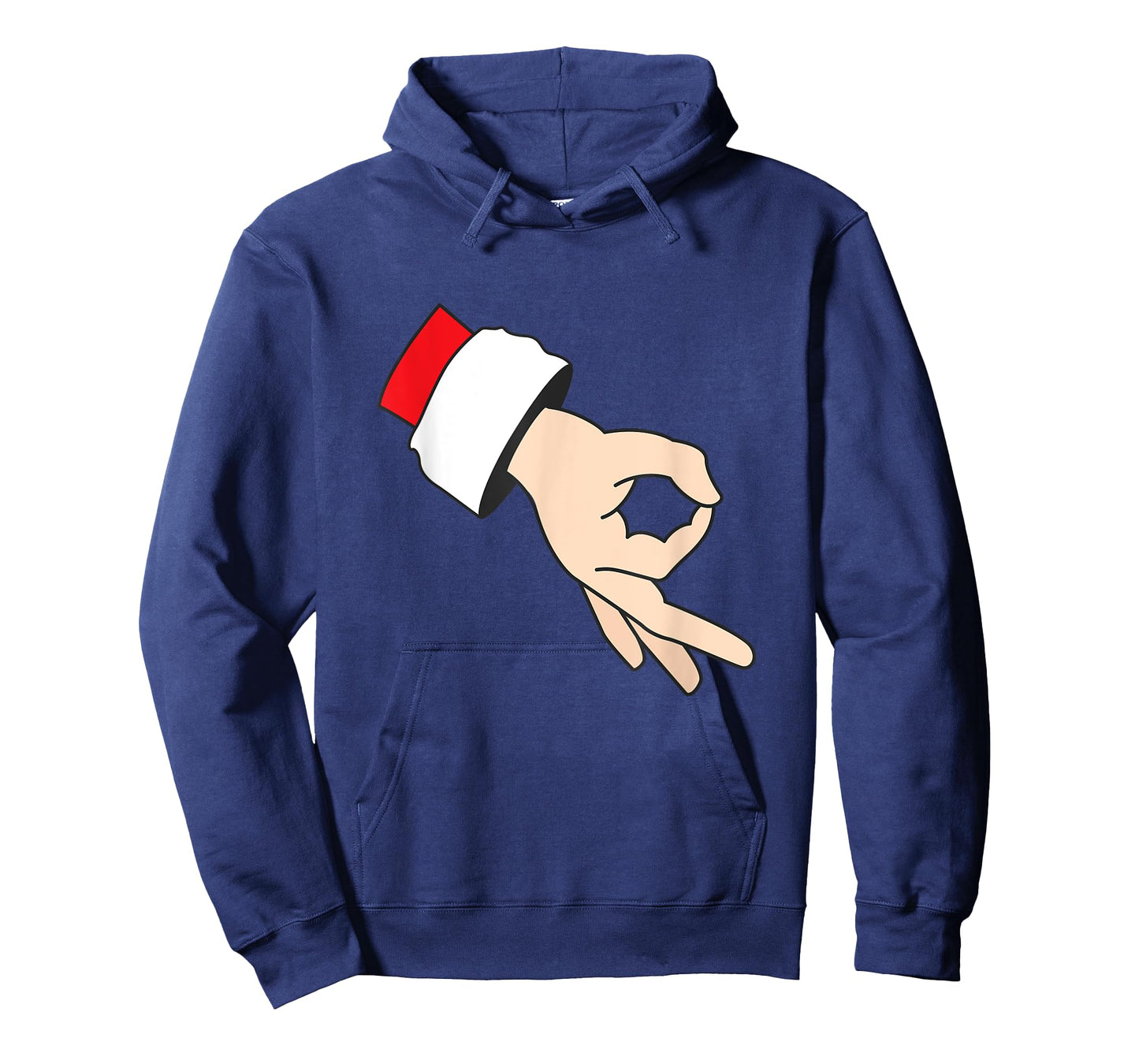 Circle Game Gotcha Inappropriate Christmas Santa Ok Hand T-Shirt