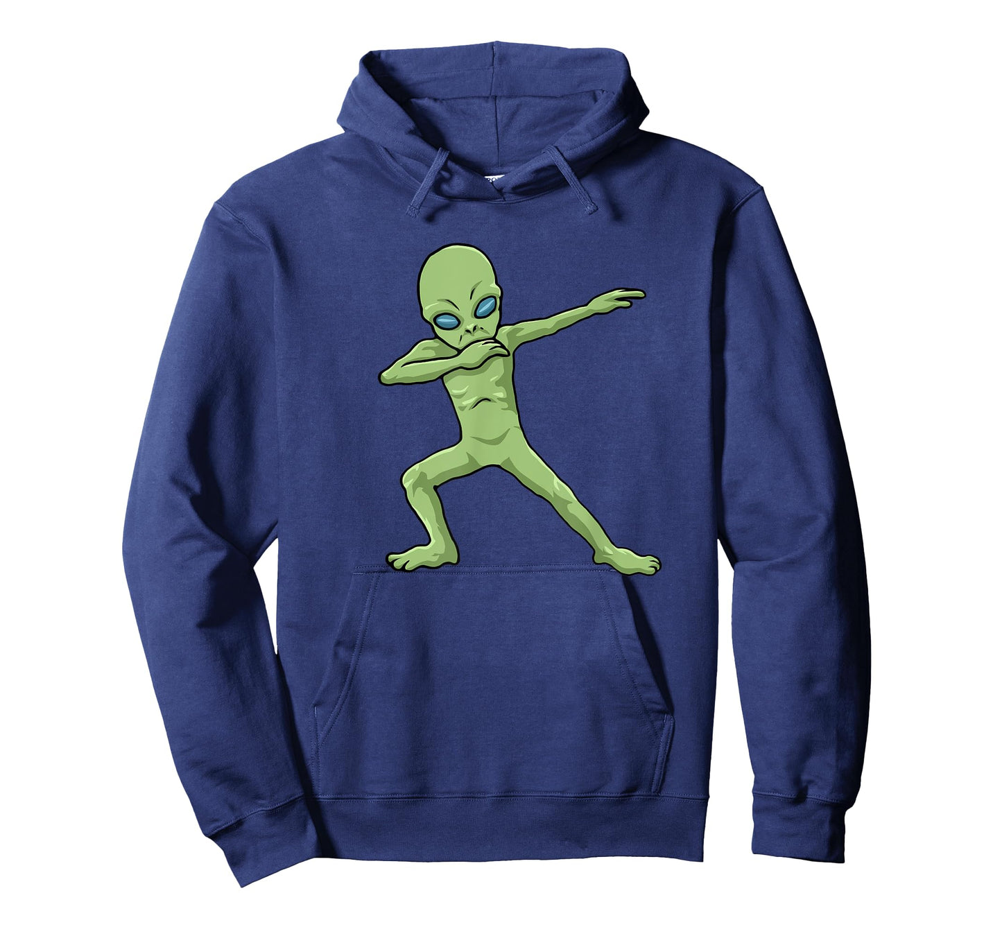 Funny Halloween Clothing Dabbing Alien T-Shirt - Men's Black Short Sleeve Classic Fit Crew Neck T-Shirt - Small