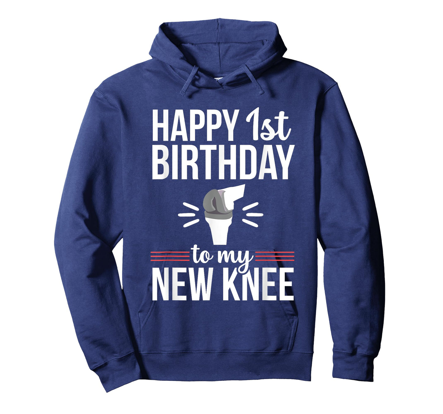 1st Birthday Funny Knee Replacement Surgery Recovery T-Shirt
