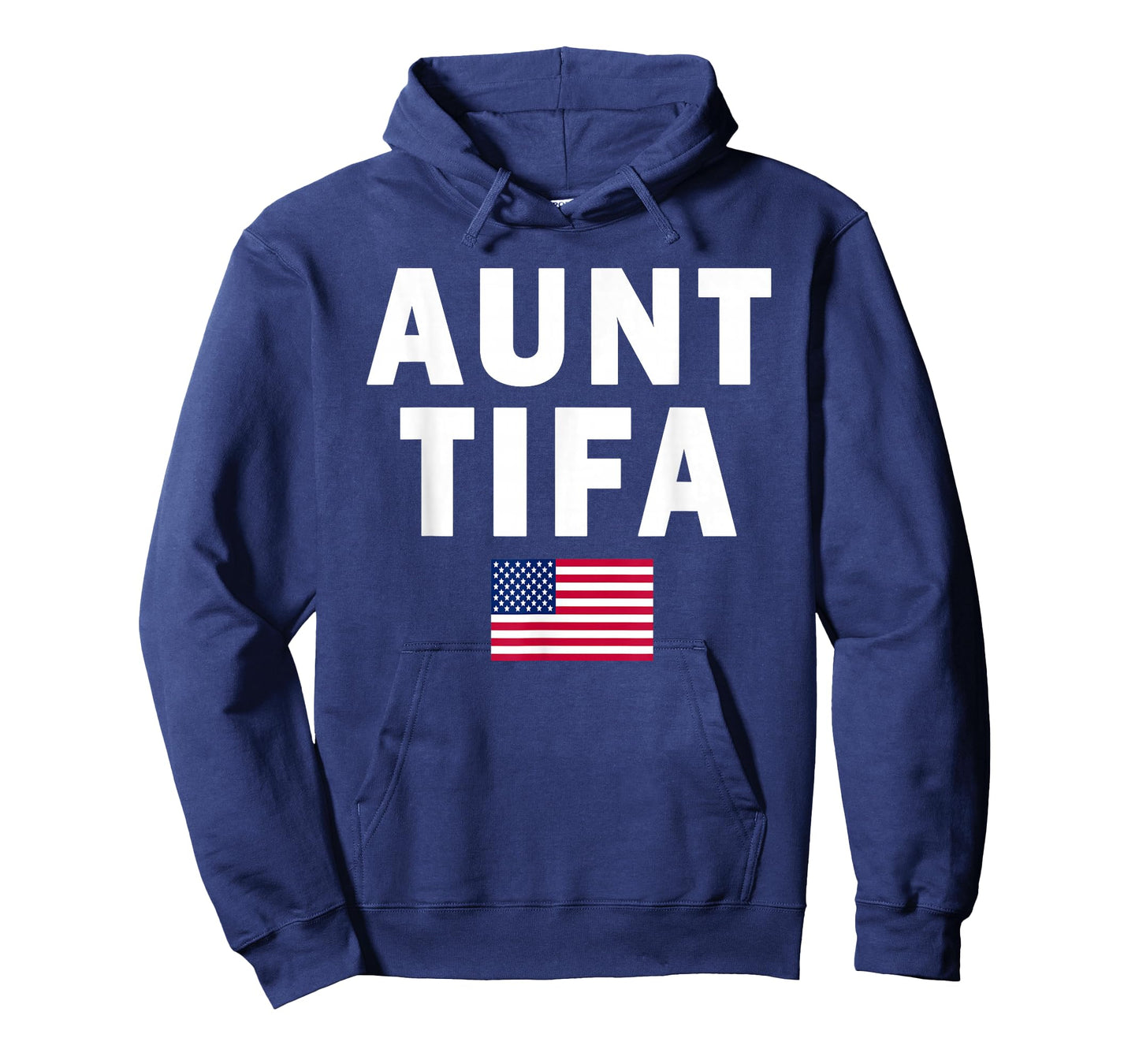 Aunt Tifa American Flag T-Shirt