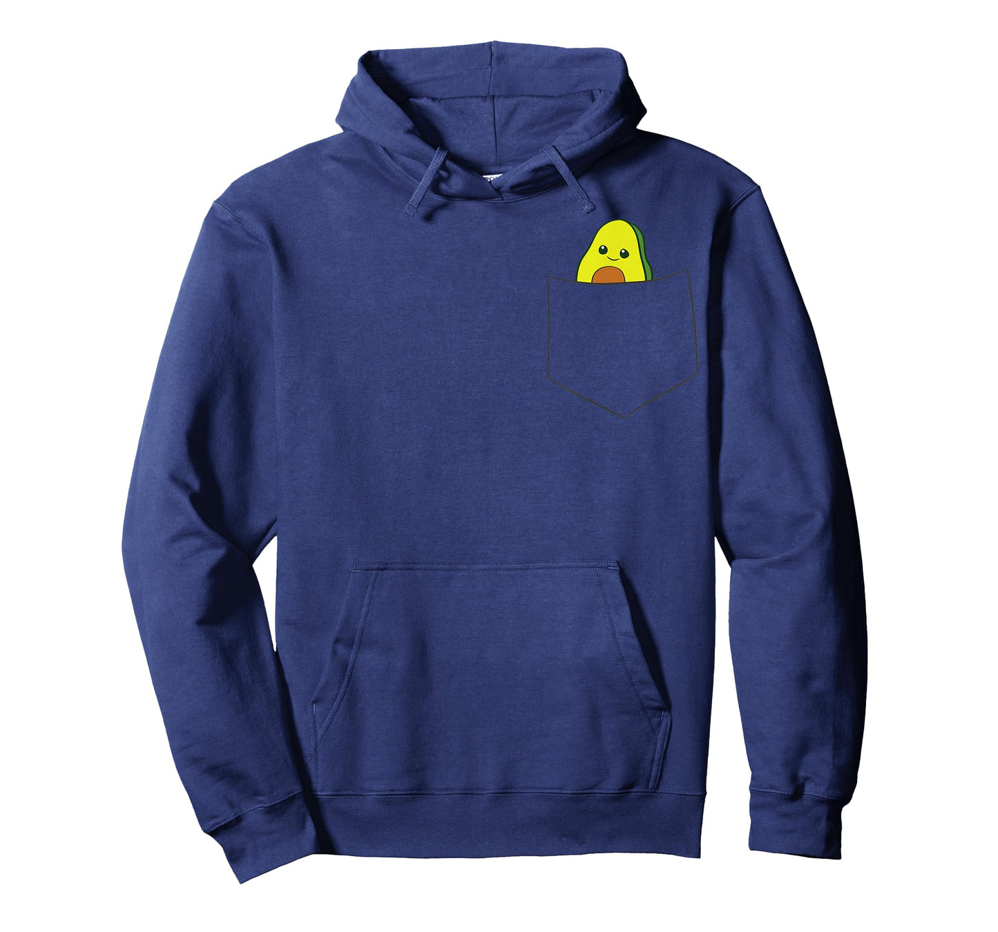 Cute Avocado In The Pocket Vegan Food Avocado In Pocket T-Shirt