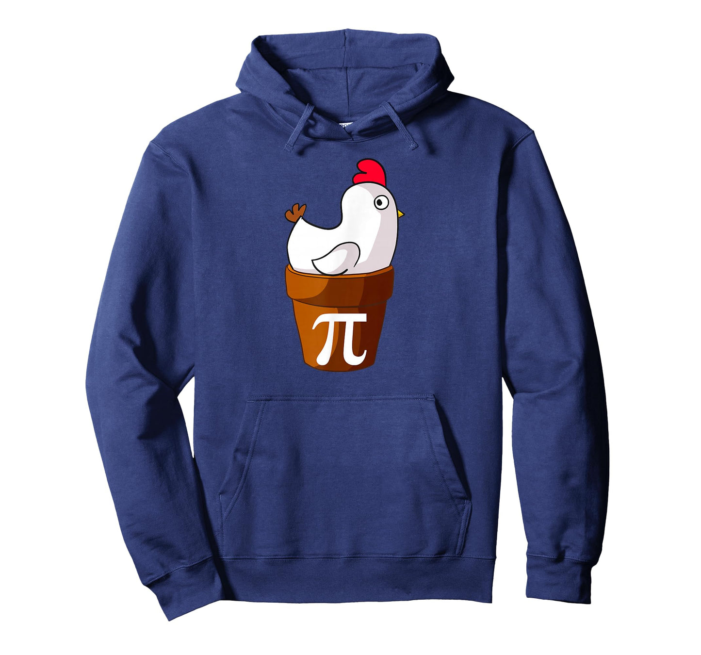 Chicken Pot Pie Funny Math Pun Chicken Pot Pi T-Shirt Small