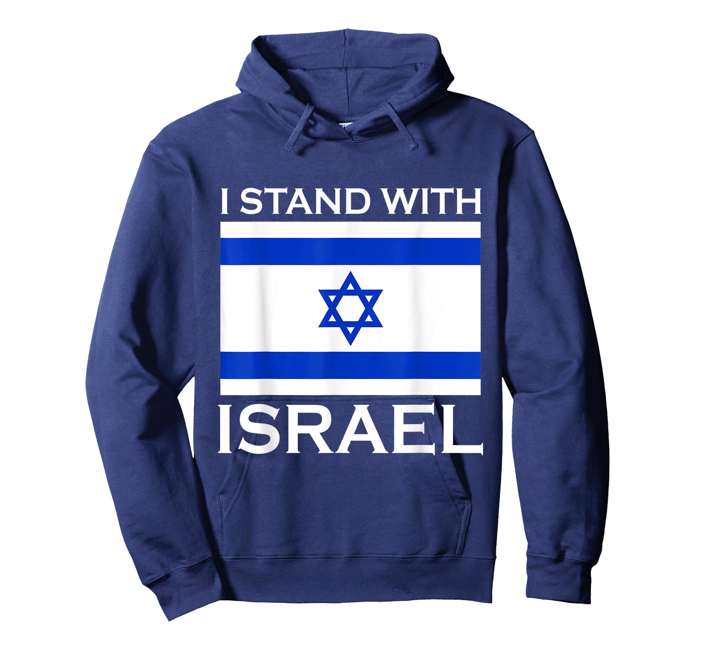 I Stand With Israel USA Support Israeli Allies Israel Flag T-Shirt