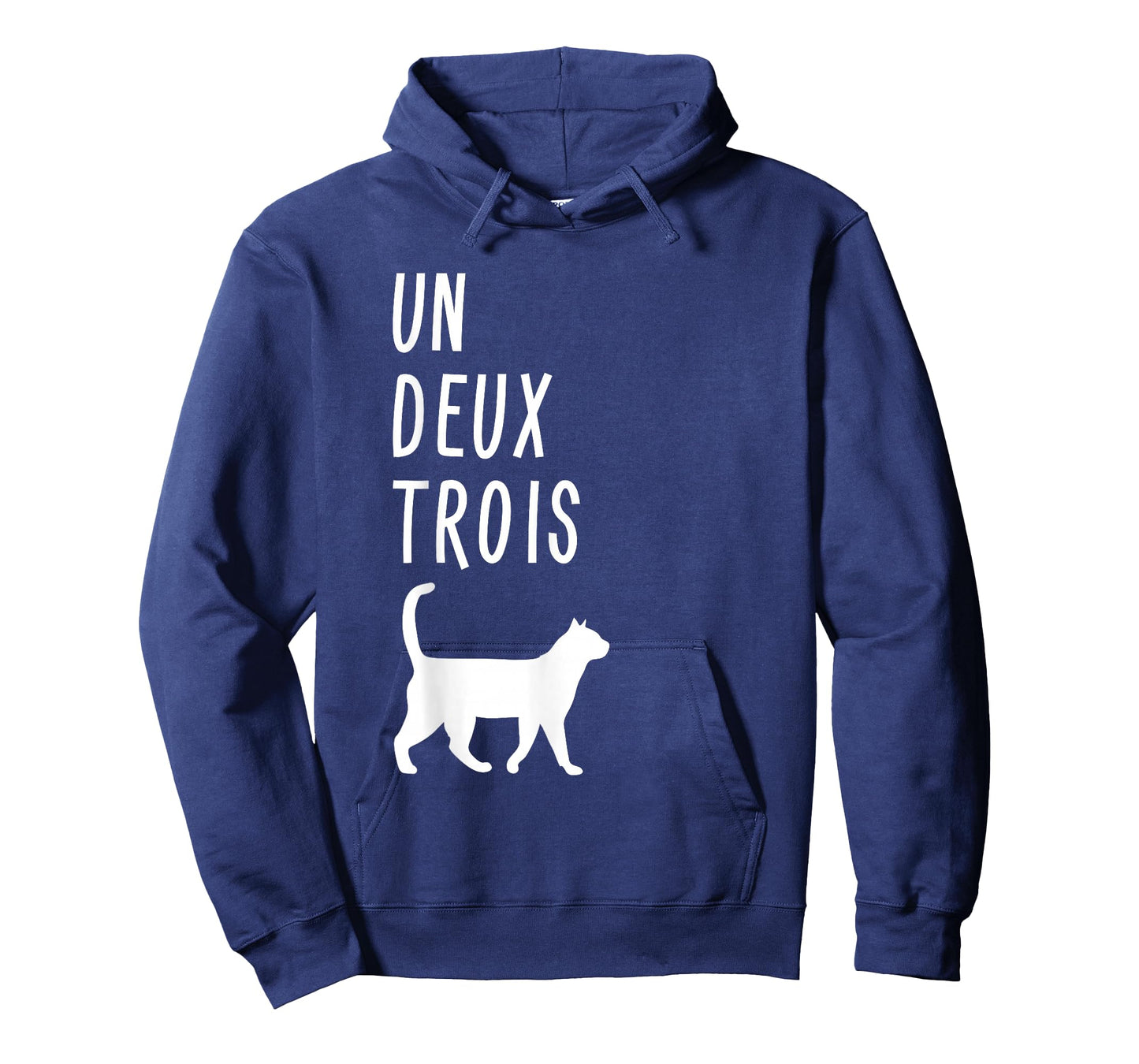 Un Deux Trois Cat Shirt Funny French Teacher Gift T-Shirt