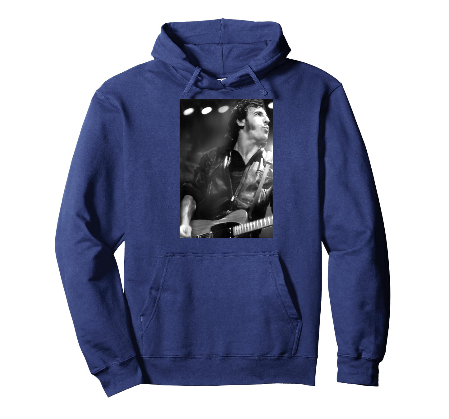 Bruce Springsteen Live On Stage By Simon Fowler Raglan Baseball Tee