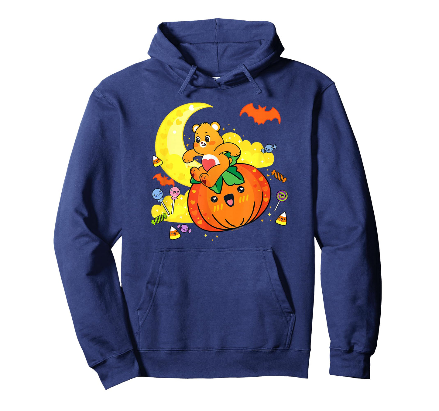 Care Bears Halloween Tenderheart Bear Pumpkin Ride Chibi T-Shirt