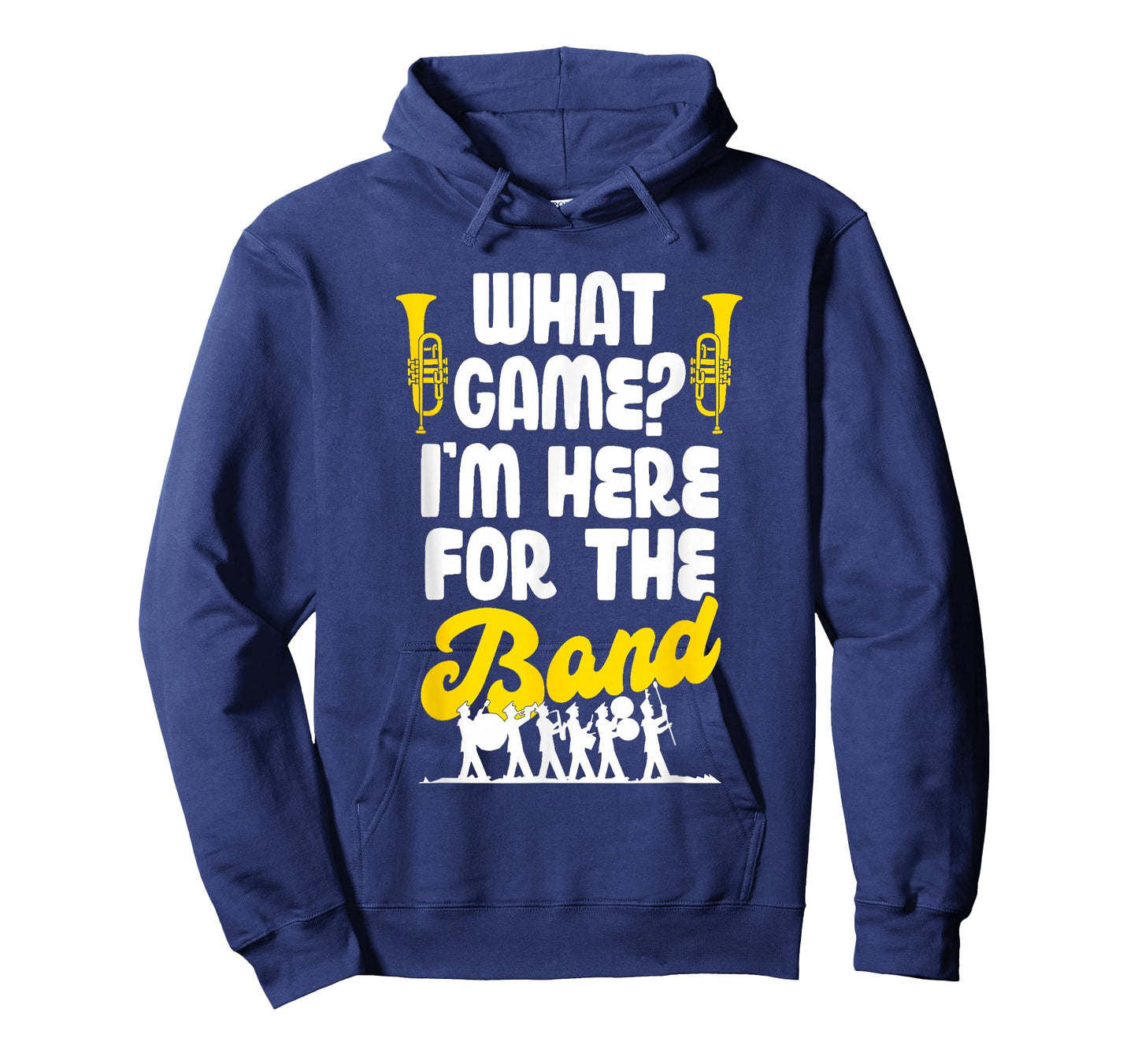 Funny Marching Band What Game I'm Just Here for The Band Mom T-Shirt