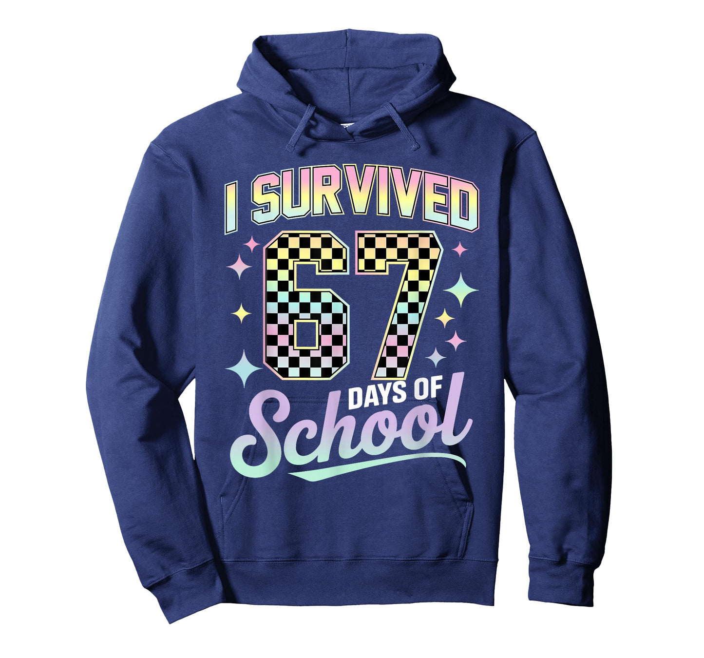 I Survived 67 Days of School Meme Funny Student Teacher T-Shirt