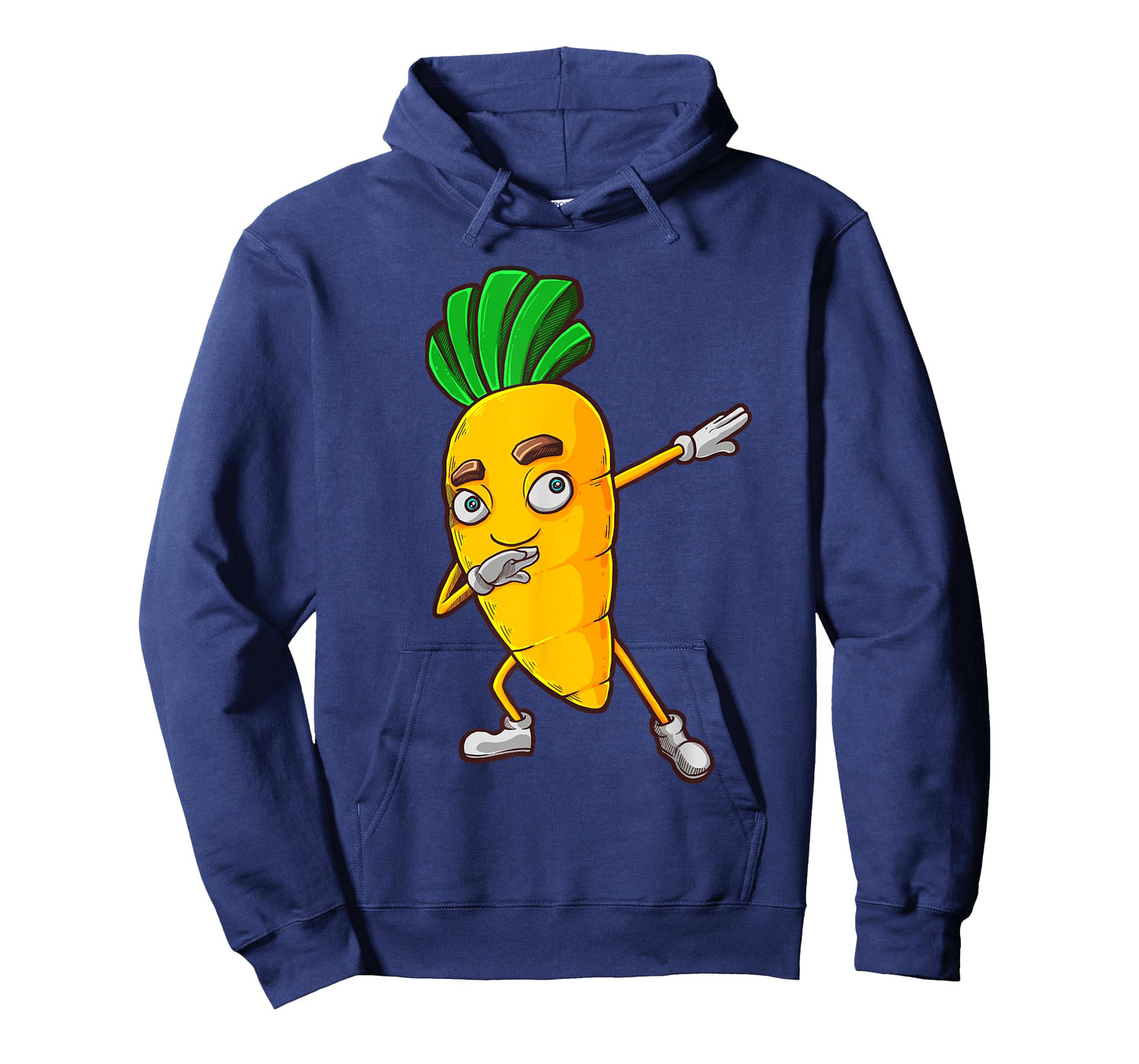 Funny Dabbing Carrot Gift | Cute Vegetable Lover Men Women T-Shirt