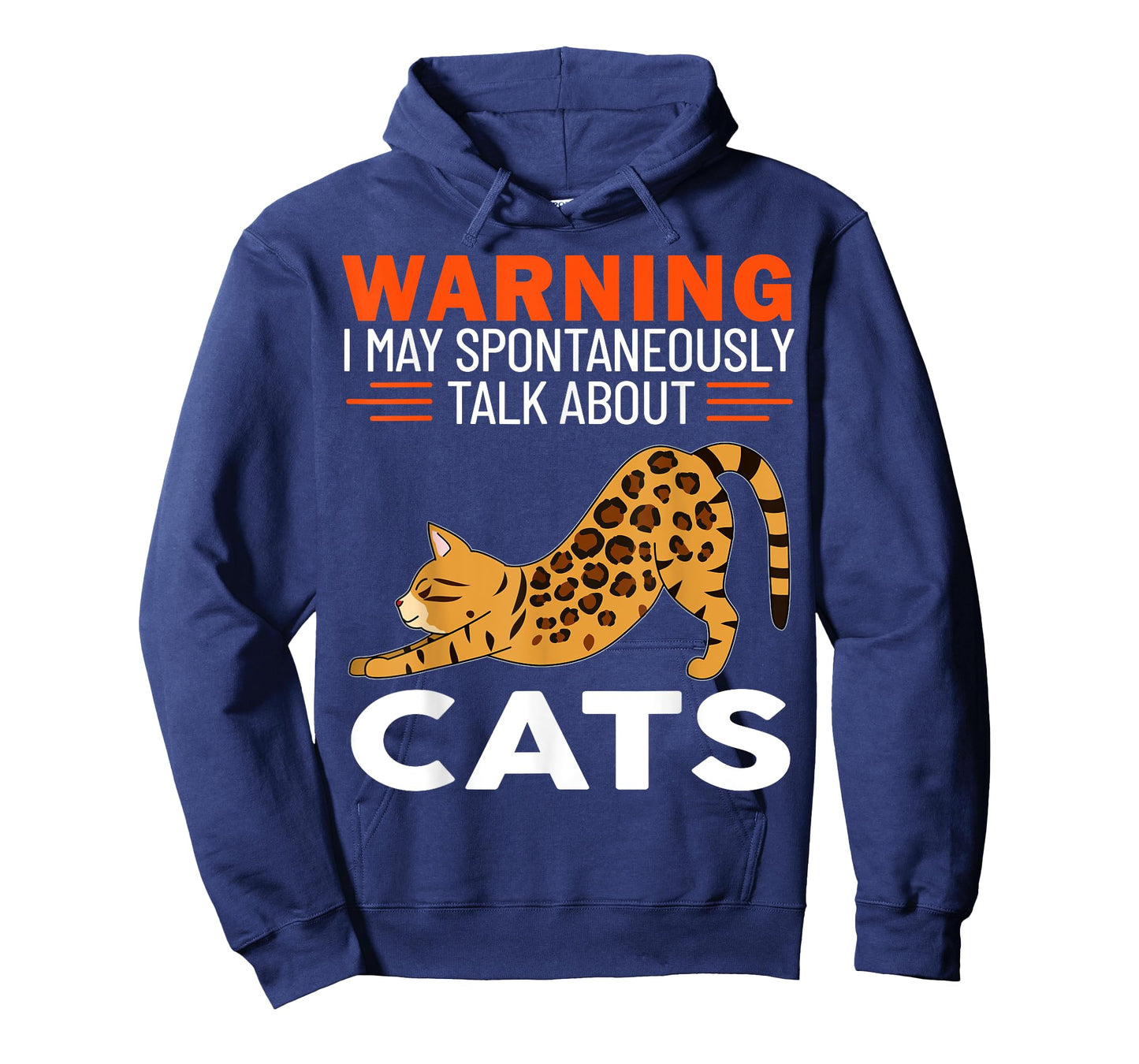 Warning I May Spontaneously Talk About Cats T-Shirt