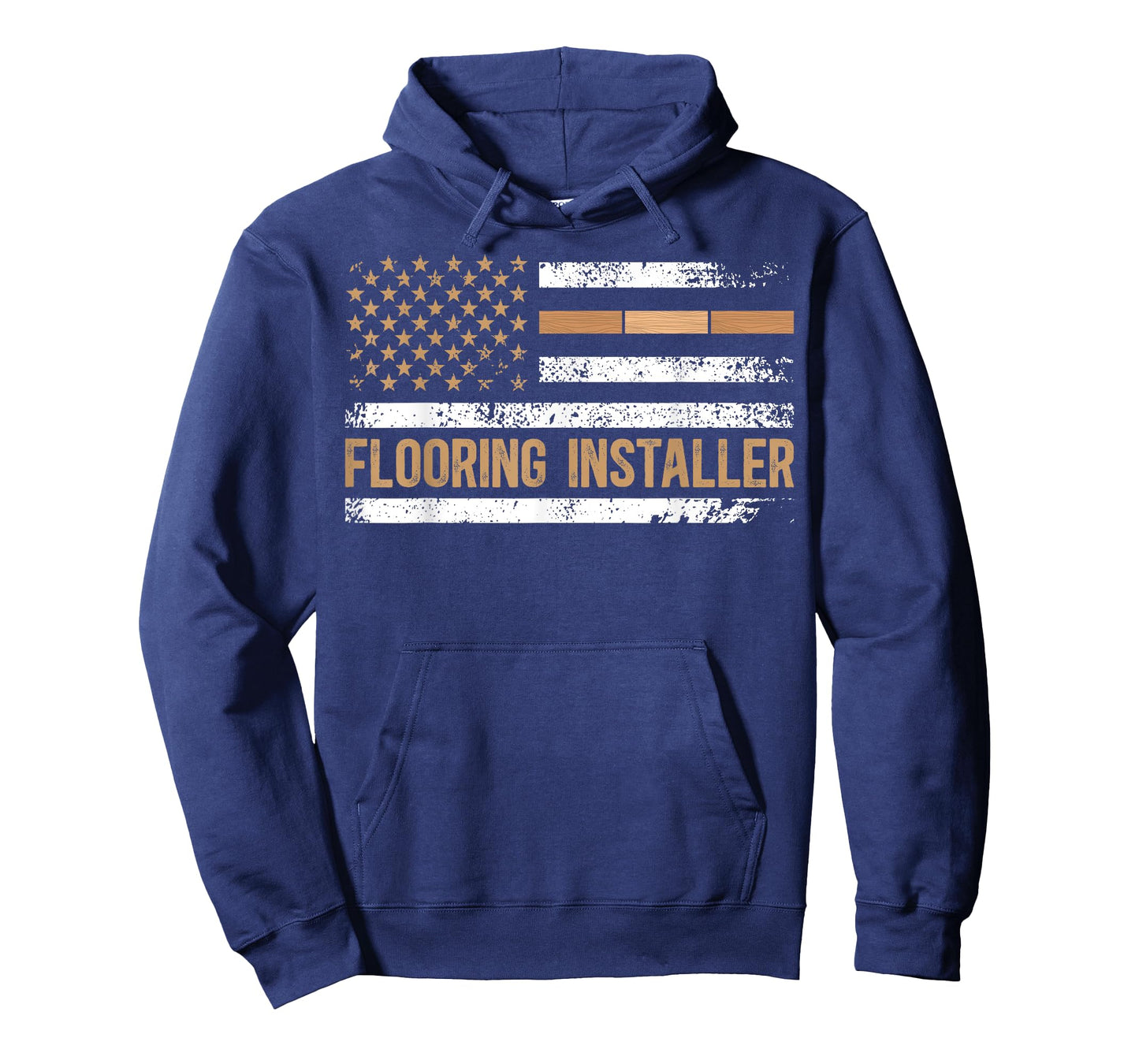 Flooring Installer American Flag Floor Installer T-Shirt for Women Men