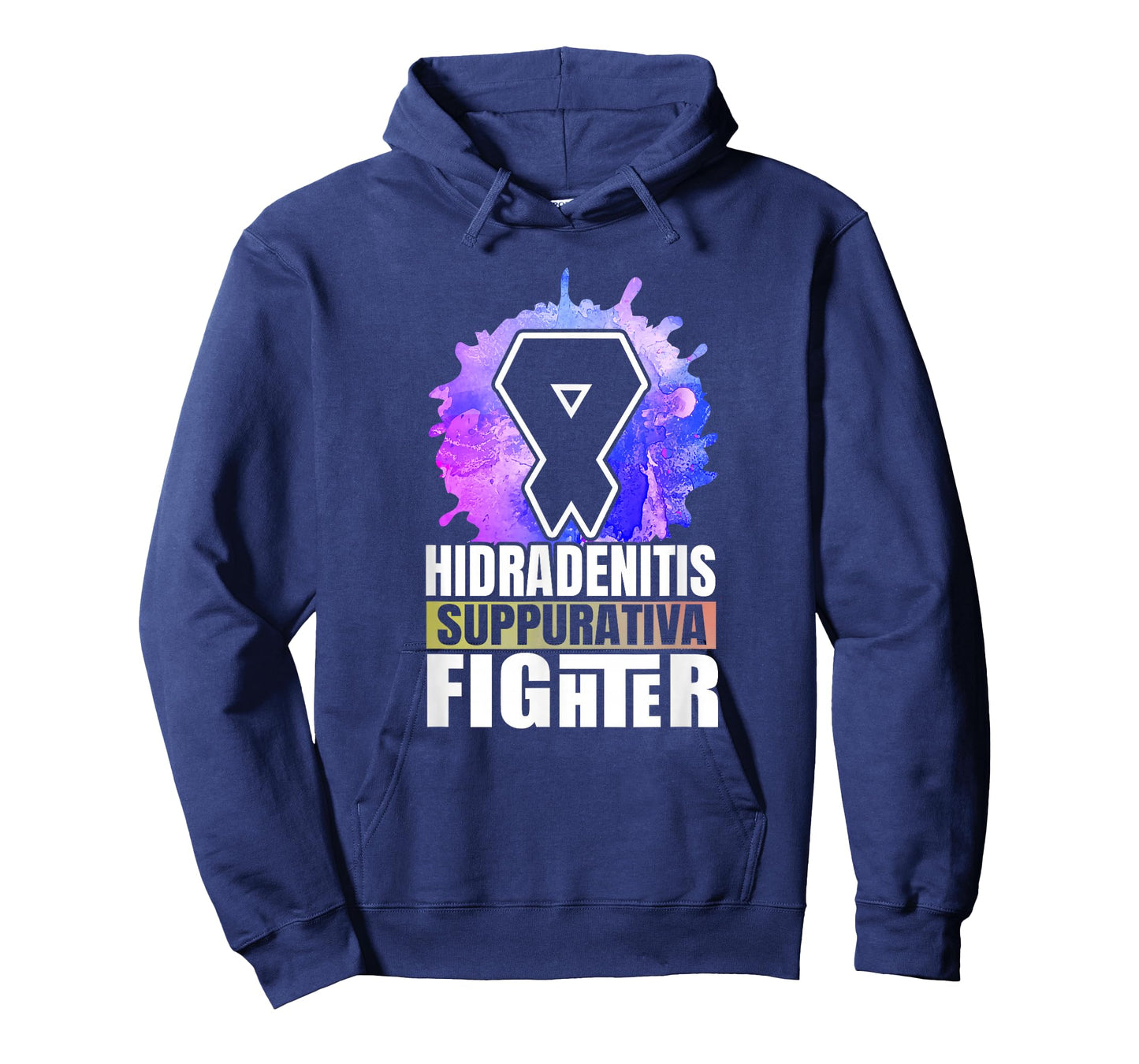 Abstract Hidradenitis Suppurativa Fighters Saying T-Shirt