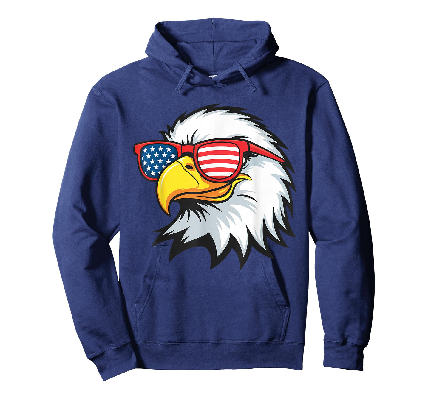 American Flag Patriotic Eagle Shirt Men Boys 4th of July T-Shirt