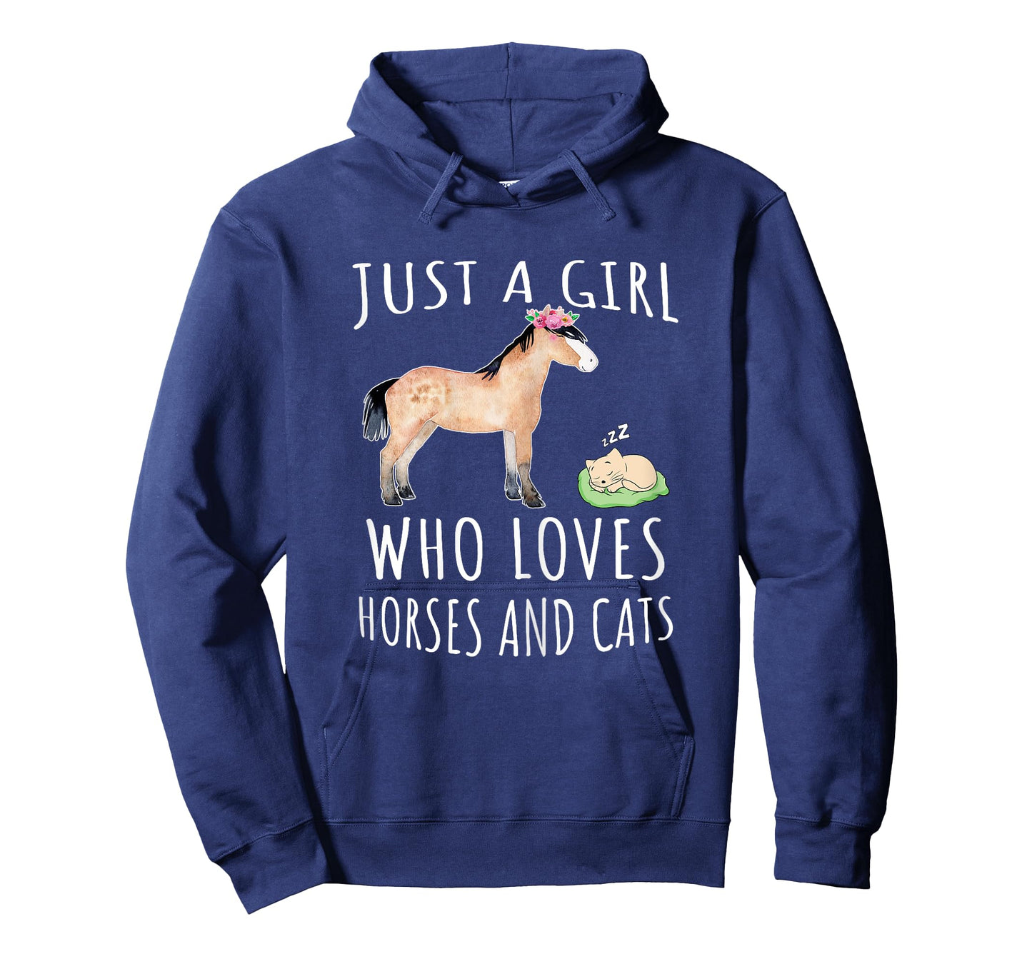 Just a girl who loves Horses and Cats T-Shirt