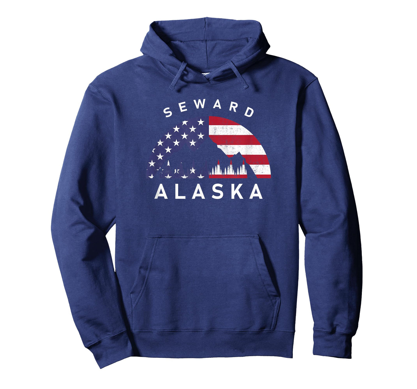 Seward Alaska USA Holiday Souvenir Minimalistic T-Shirt