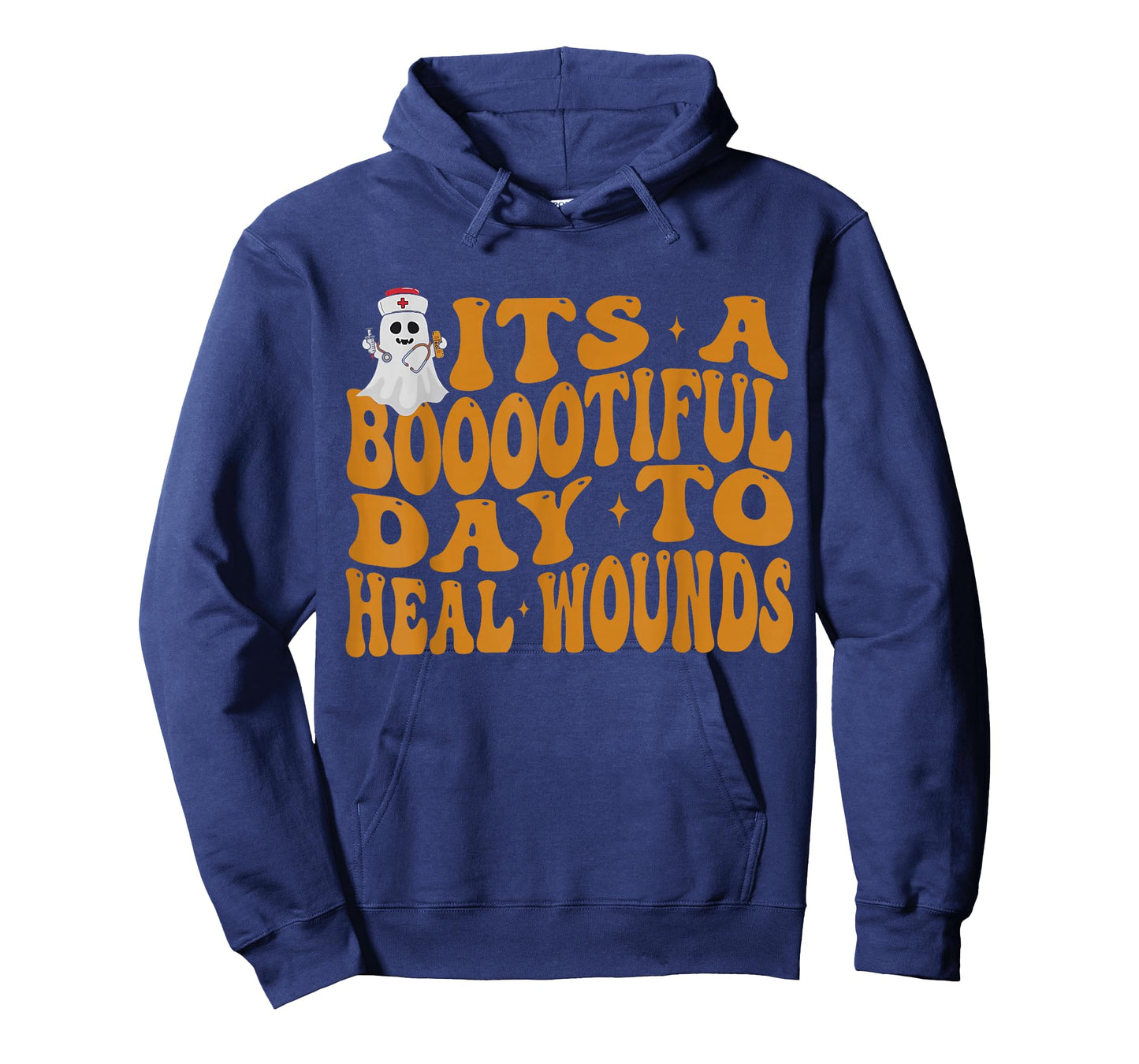 It's A Boootiful Day to Heal Wounds Nurse Halloween Ghost T-Shirt