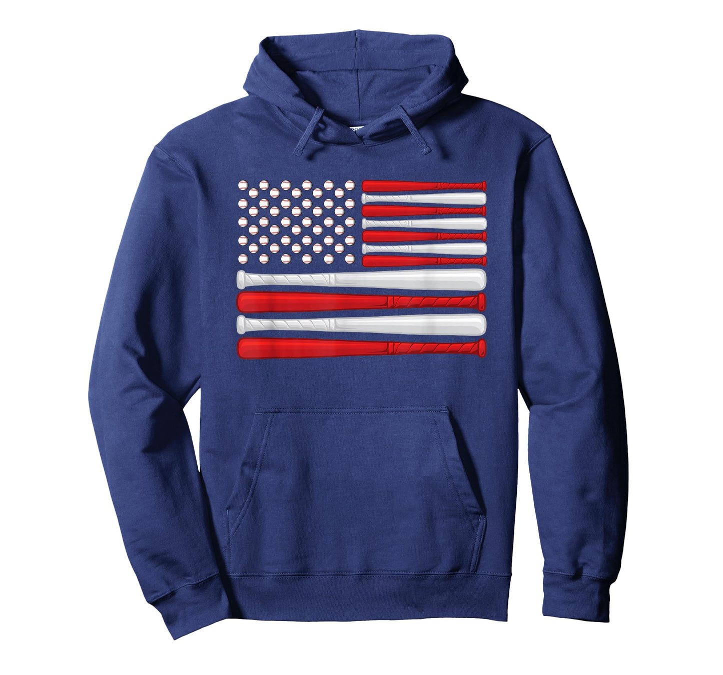 Classic American Baseball Flag - Vintage Baseball Flag T-Shirt