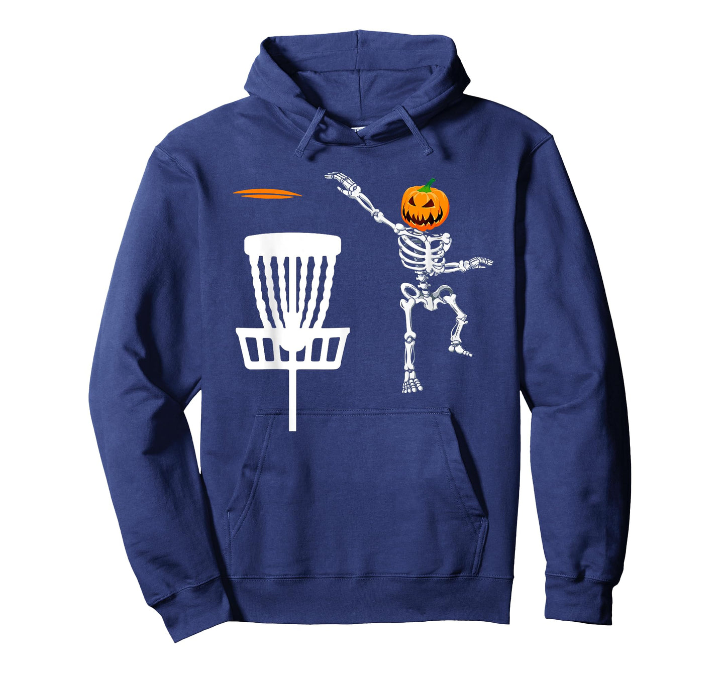 Skeleton Disc Golf Halloween Pumpkin