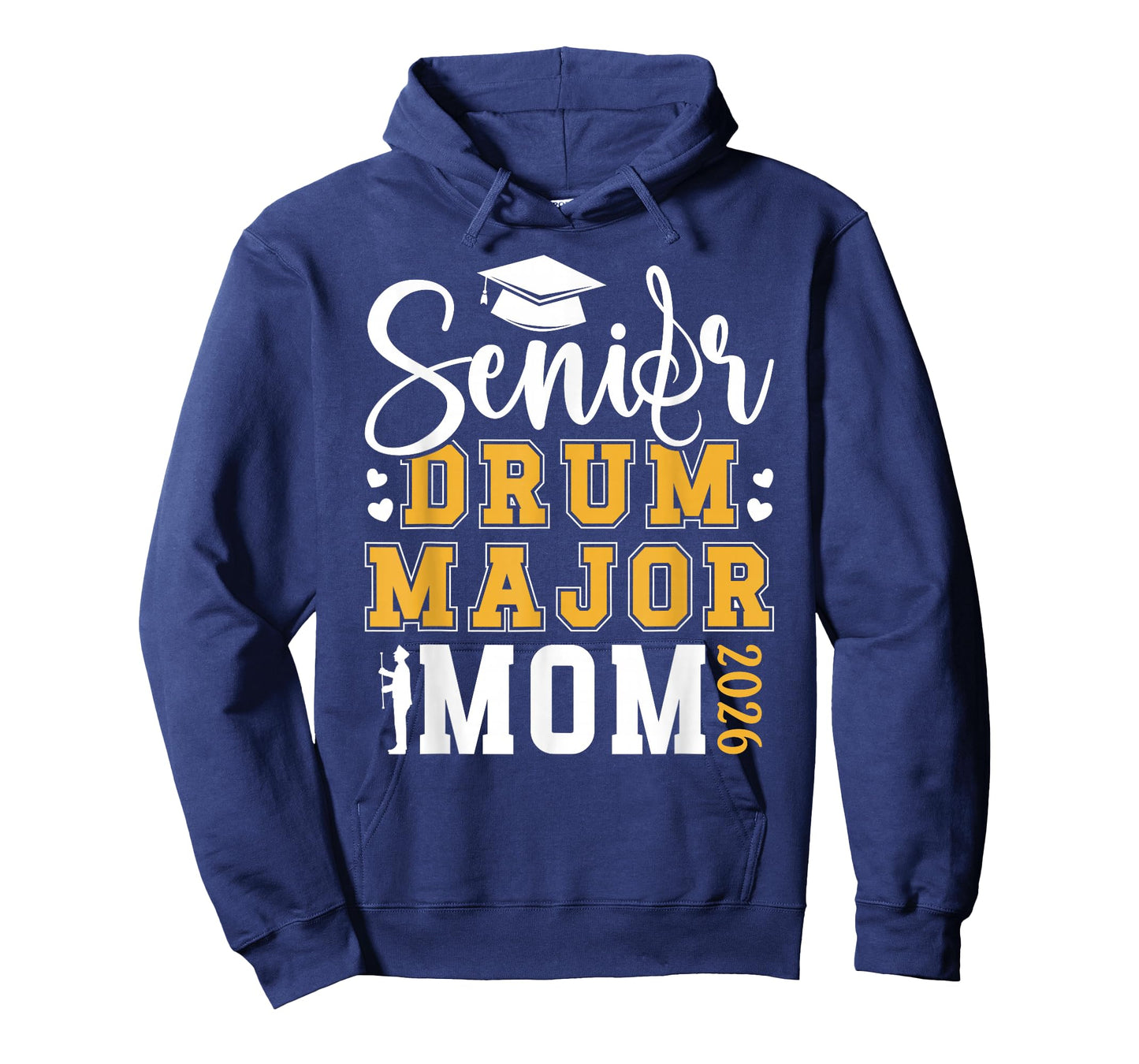 Drum Major Senior Mom 2026 Senior Marching Band Mom 2026 T-Shirt