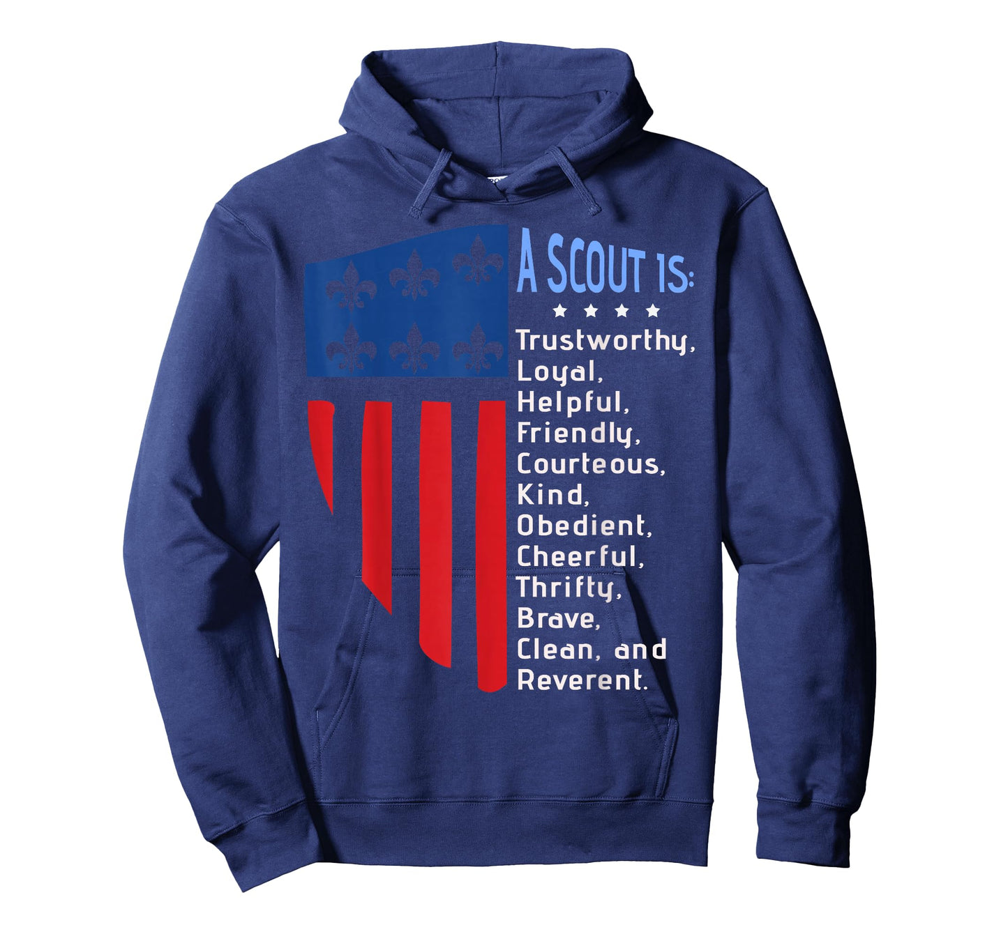 Scouting Law, US America Flag Scouting Law Gift T-Shirt