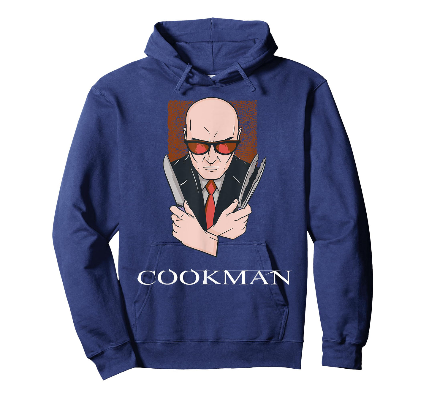 Cookman Cooking BBQ Hitman Parody Video Game Gamer T-Shirt