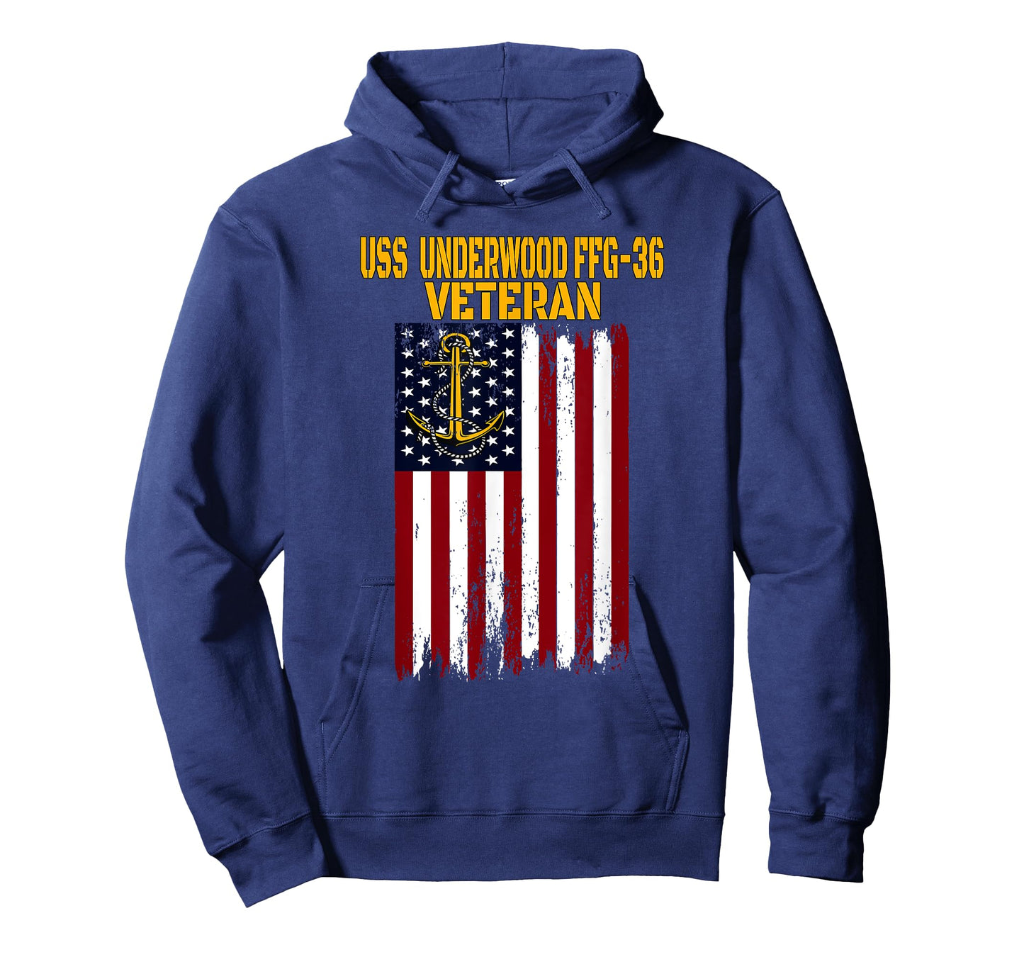USS Underwood FFG-36 Frigate Veterans Day Father's Day T-Shirt