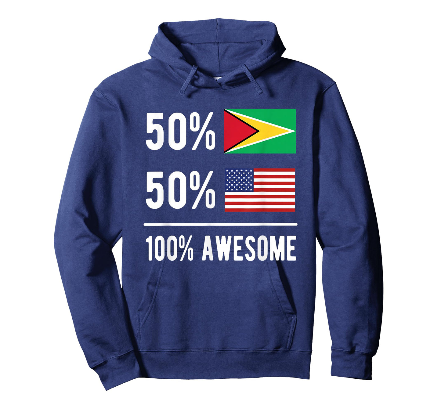 Proud Guyanese American Flag Guyana USA T-Shirt