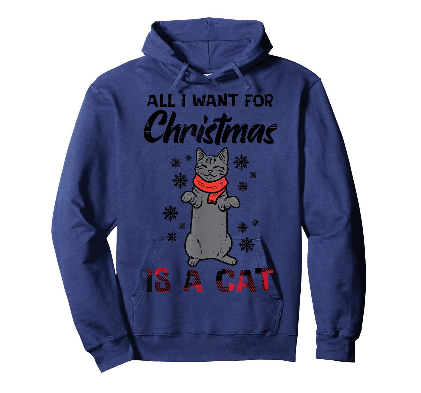 All I Want For Christmas Is Cat Xmas Women Girls Kids Men T-Shirt