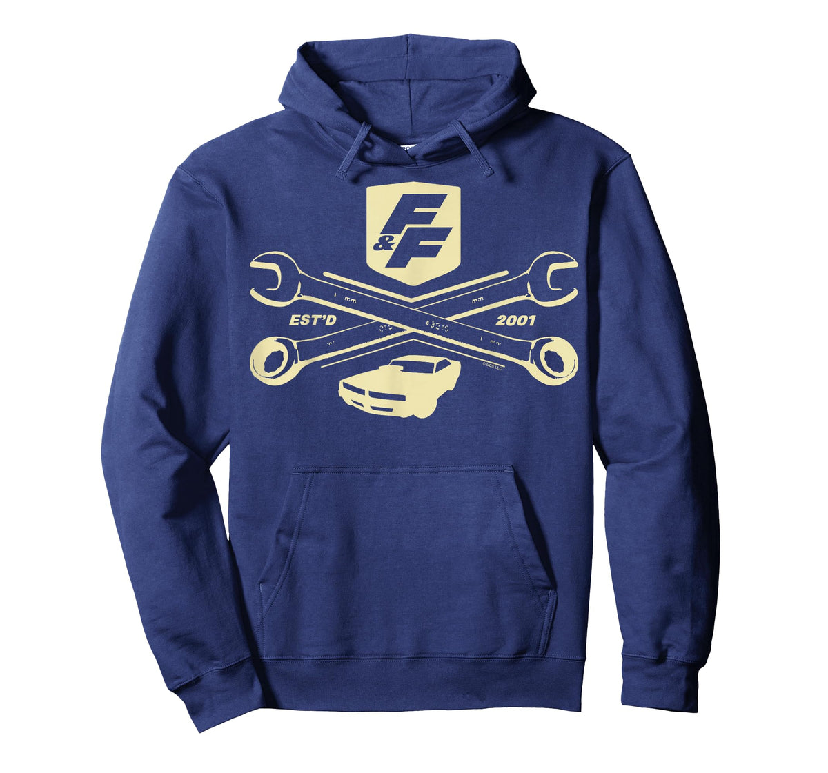 Fast & Furious EST'D 2001 Crossed Wrench Logo T-Shirt
