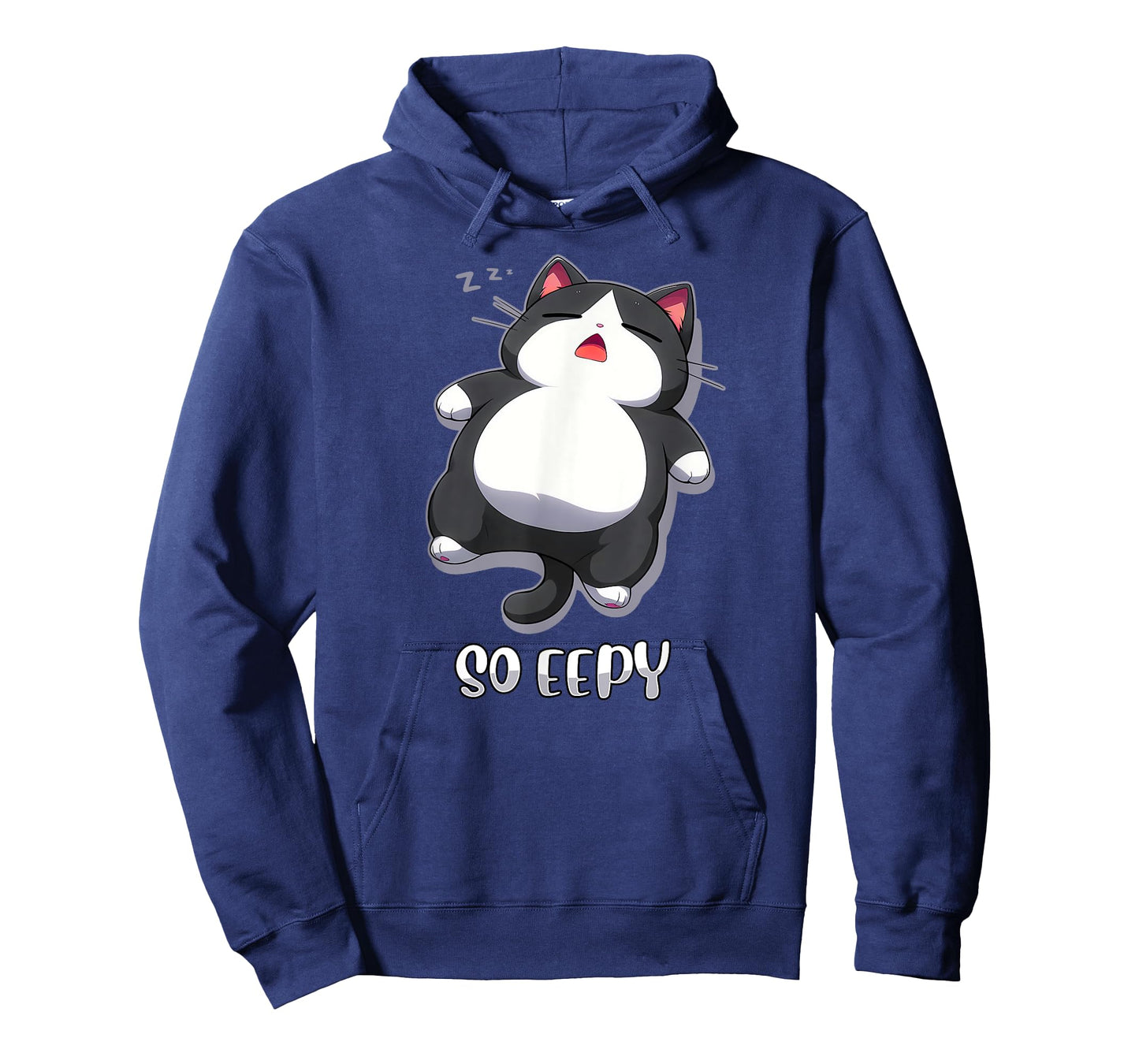 SO EEPY Cat Meme Lazy Cat Anime Kawaii Brainrot Cute Cat T-Shirt