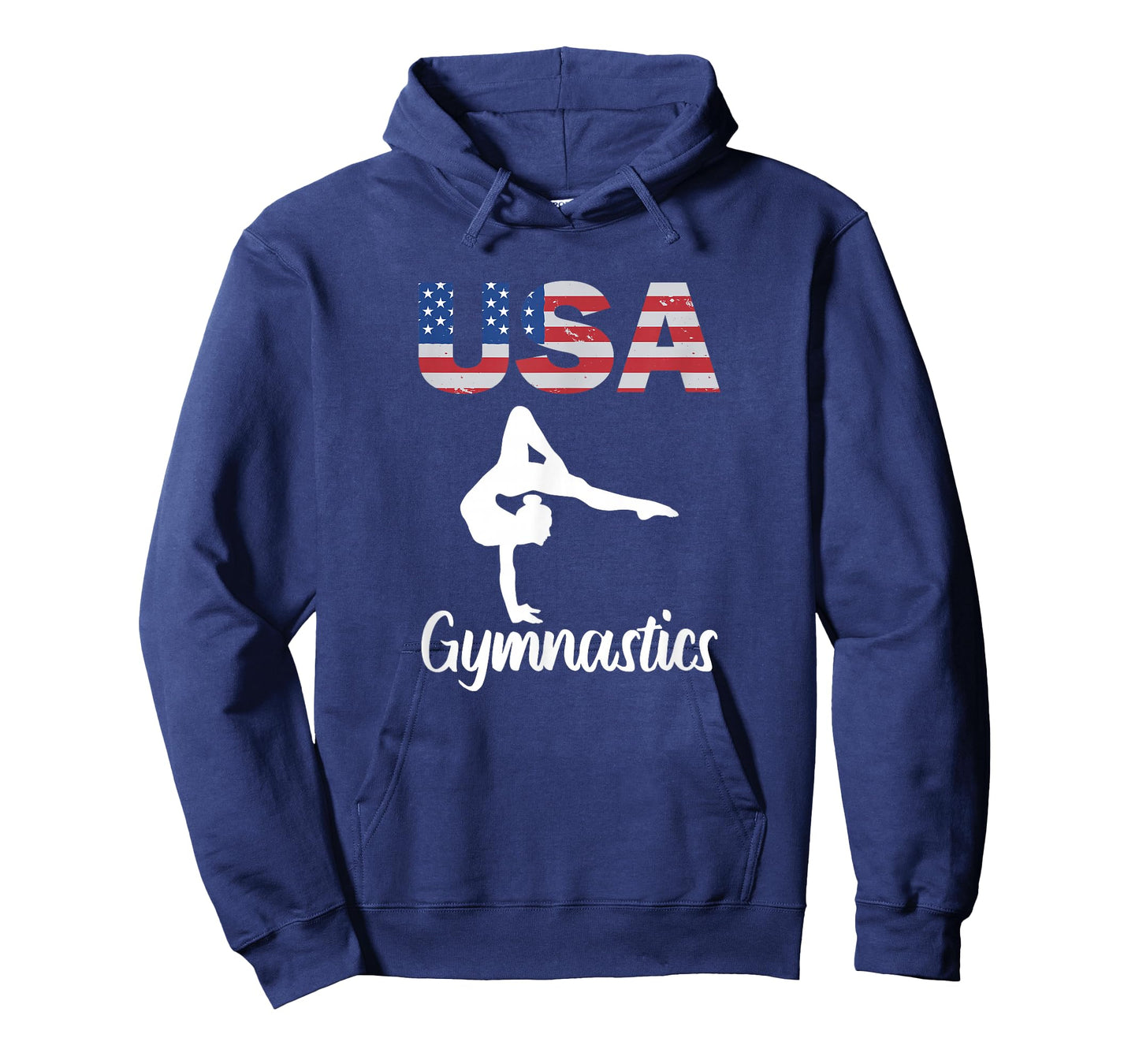 USA American Flag Gymnastics Tee Gymnast 4th of July T-Shirt