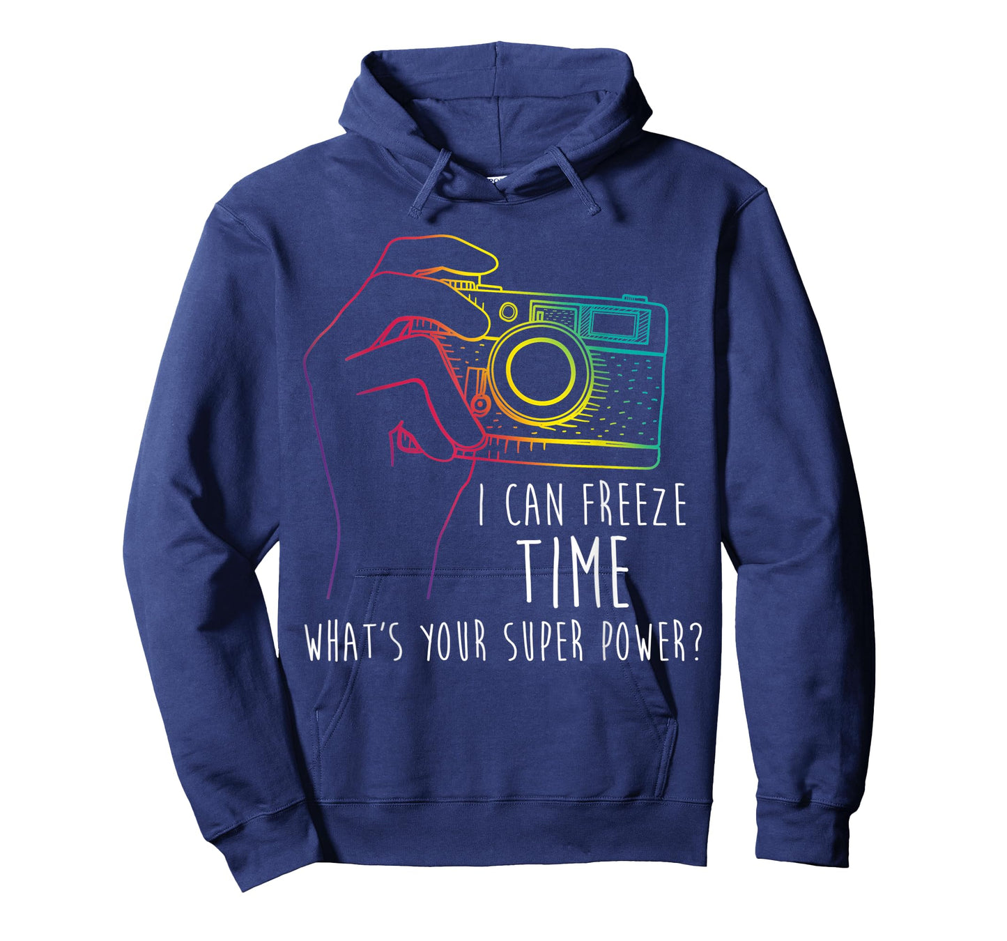 Photography Shirt Funny Freeze Time Super Power Photographer T-Shirt