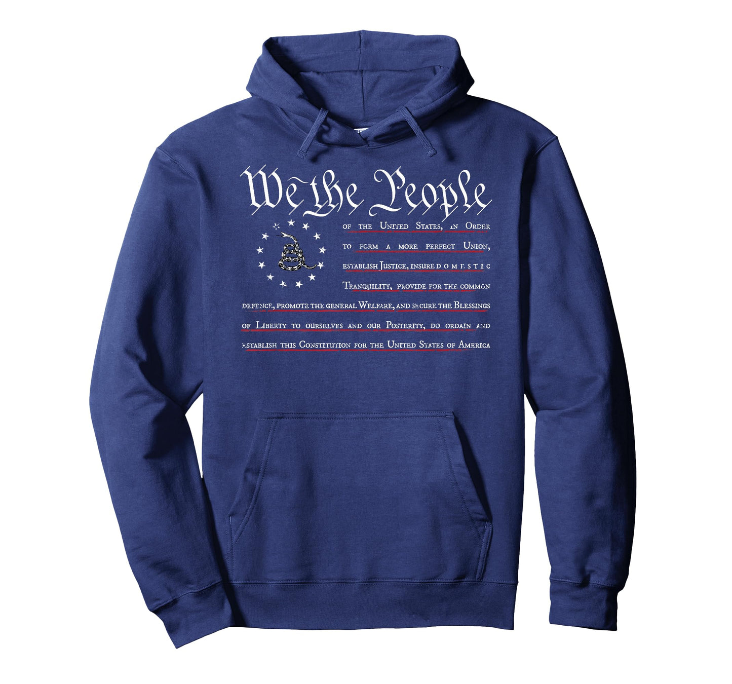 We The People Gadsden USA Flag, Preamble of The Constitution T-Shirt