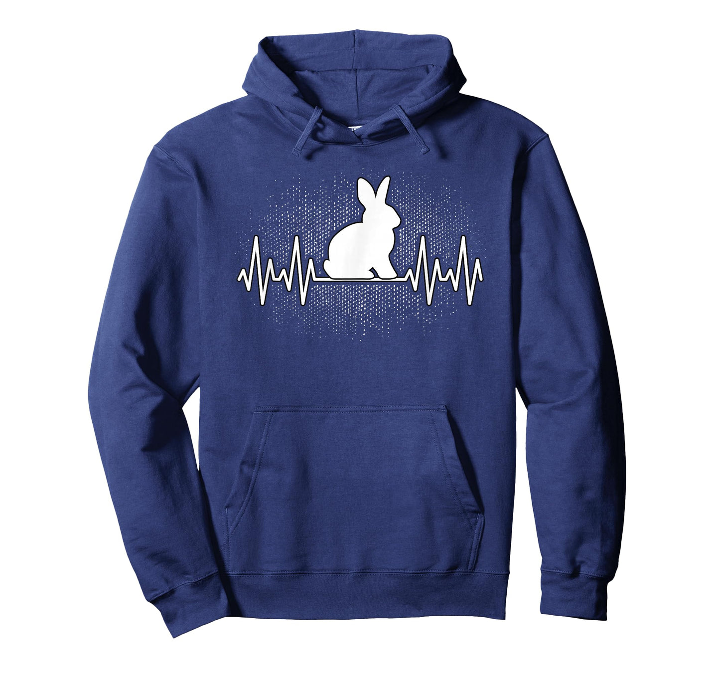 Bunny Heartbeat Funny Rabbit Men Women Kids T-Shirt