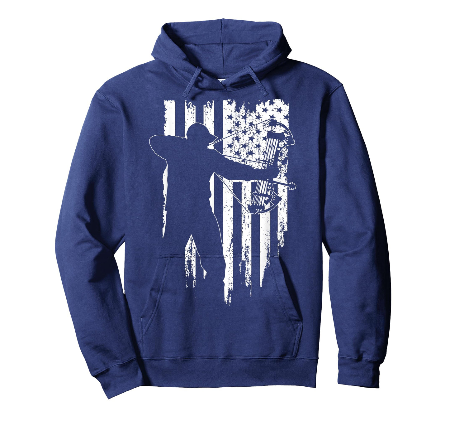American Flag - Hunt Archery Bowhunting Compound Bow Hunting Women Men T-Shirt