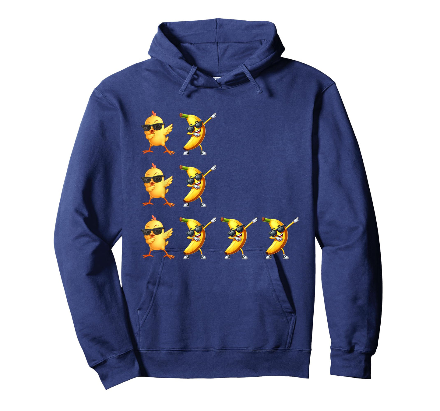 Funny Chicken Banana For Men Women Teens Kids T-Shirt