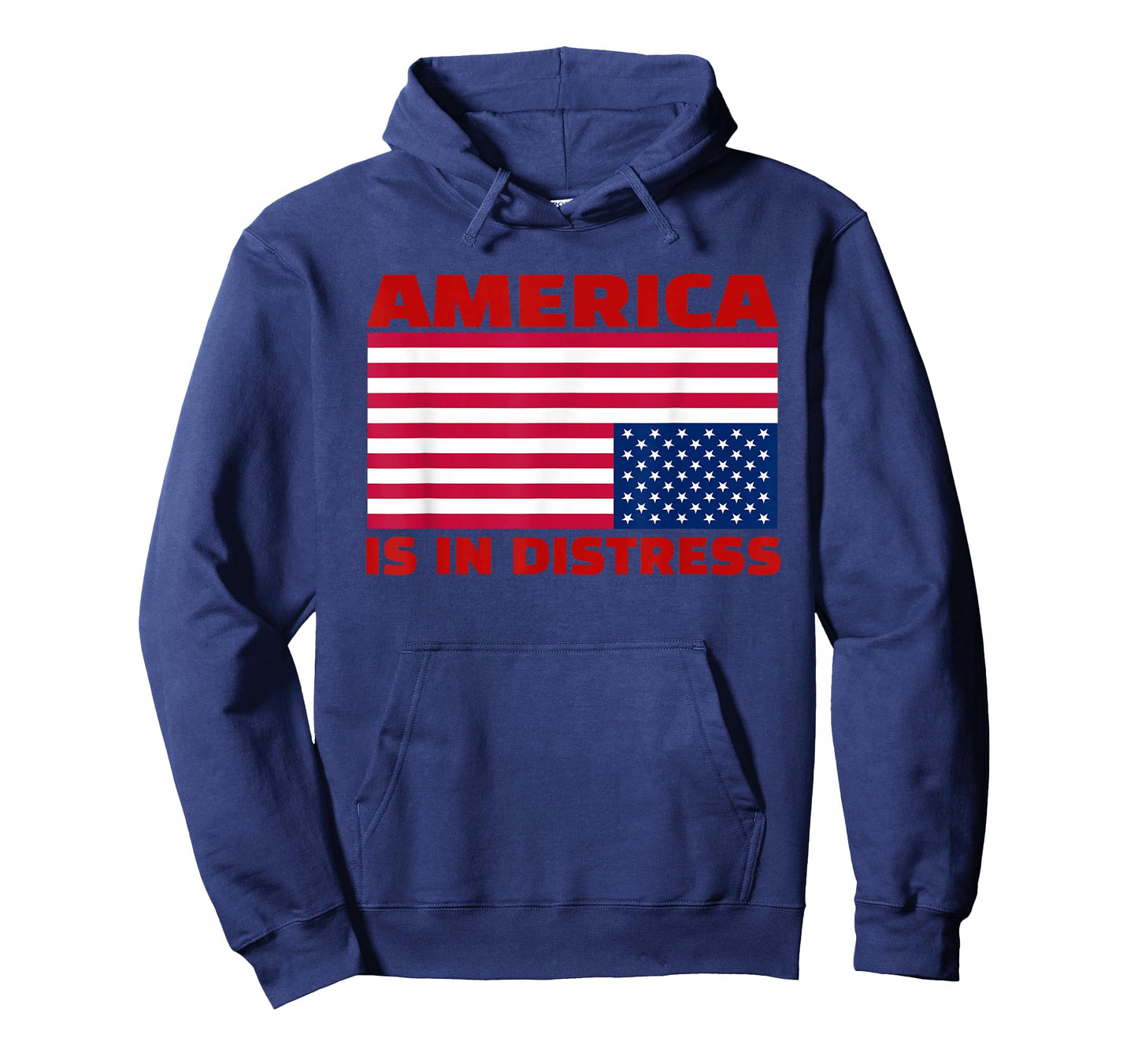 America is in distress.Upside down American Flag T-Shirt