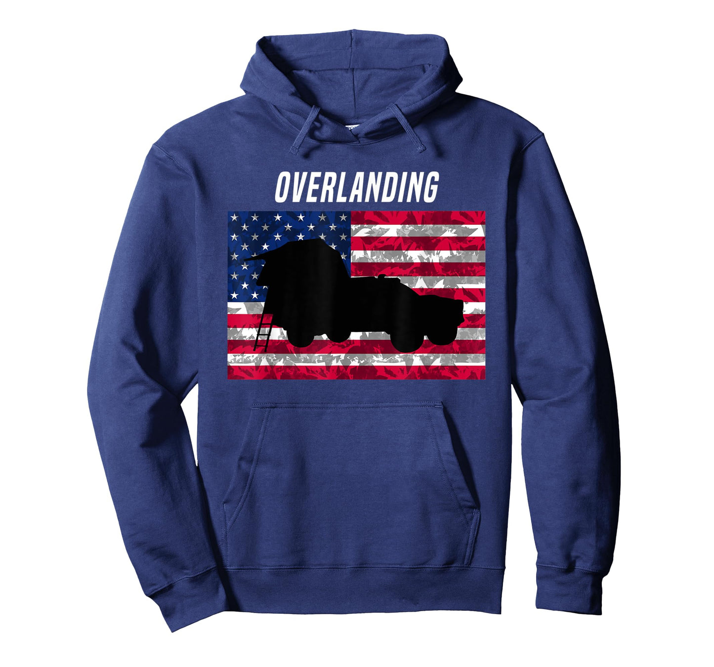 Overlanding American Flag t shirt Women Kids Men T-Shirt